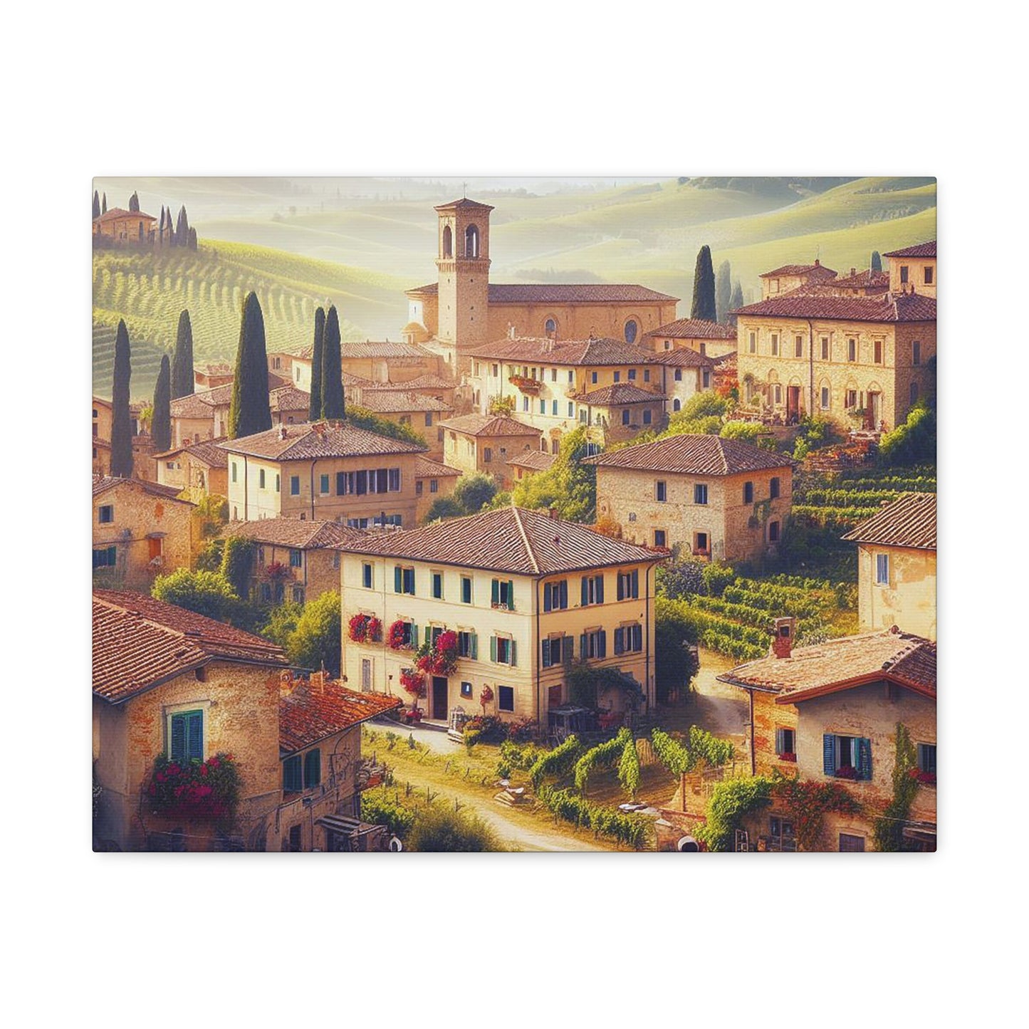 Tuscany Views Canvas: Capture the Beauty of Italy (Unique Wall Art)