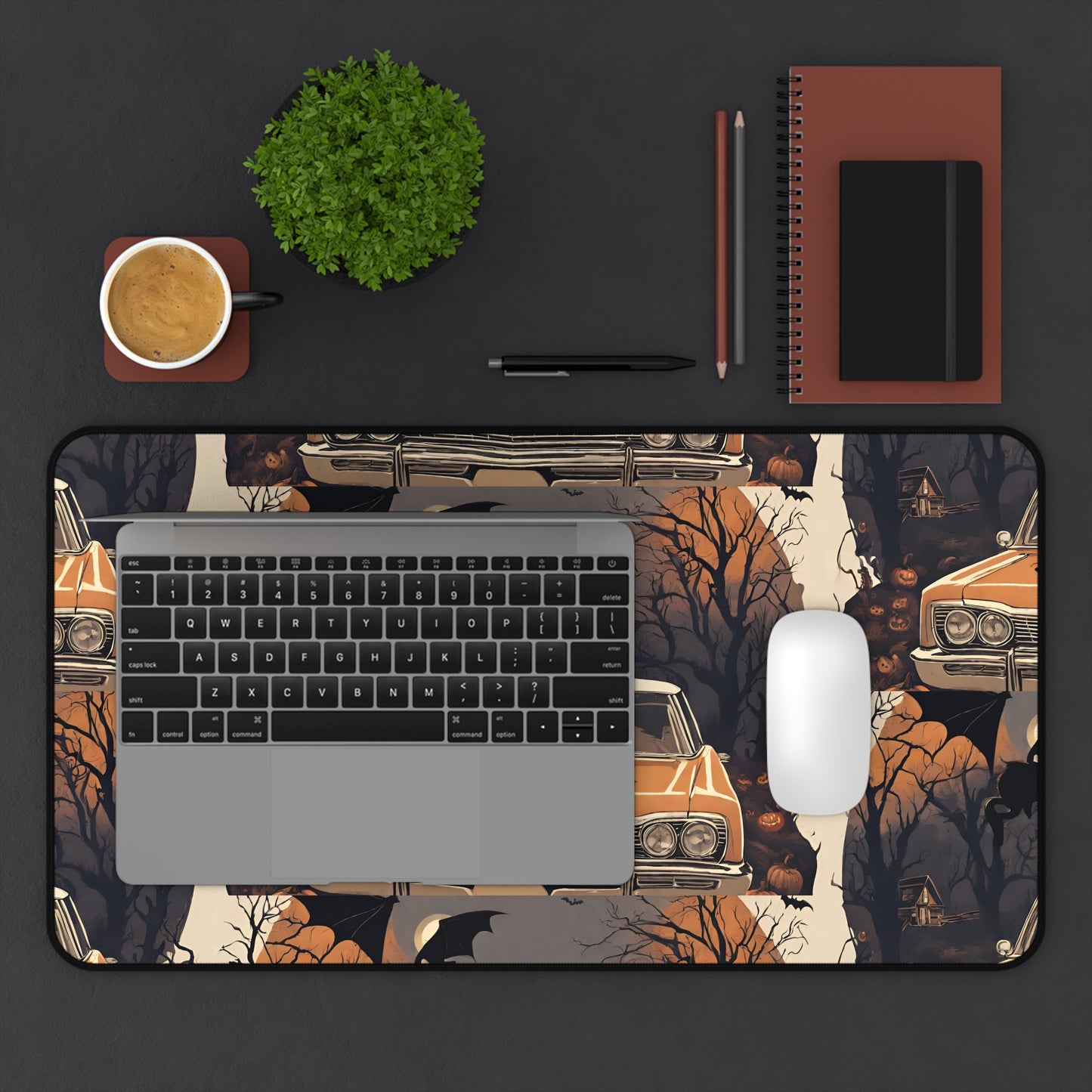 Halloween Mouse Keyboard Desk Mat