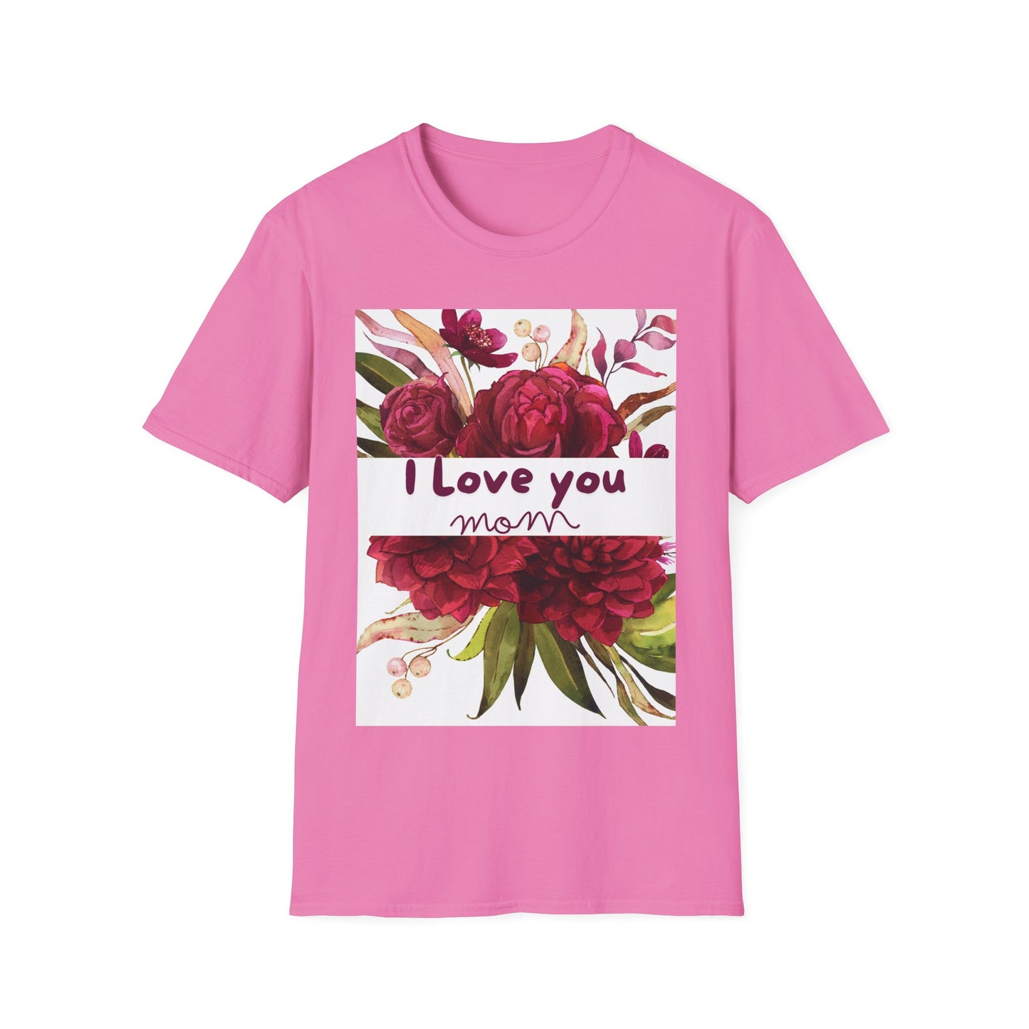 I Love You Mom" T-Shirt: Soft & Stylish Mother's Day Gift