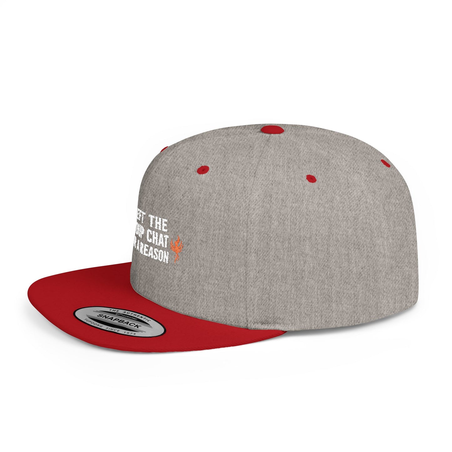 Snapback Cap - 'I Left The Group Chat' Trendy Statement Hat