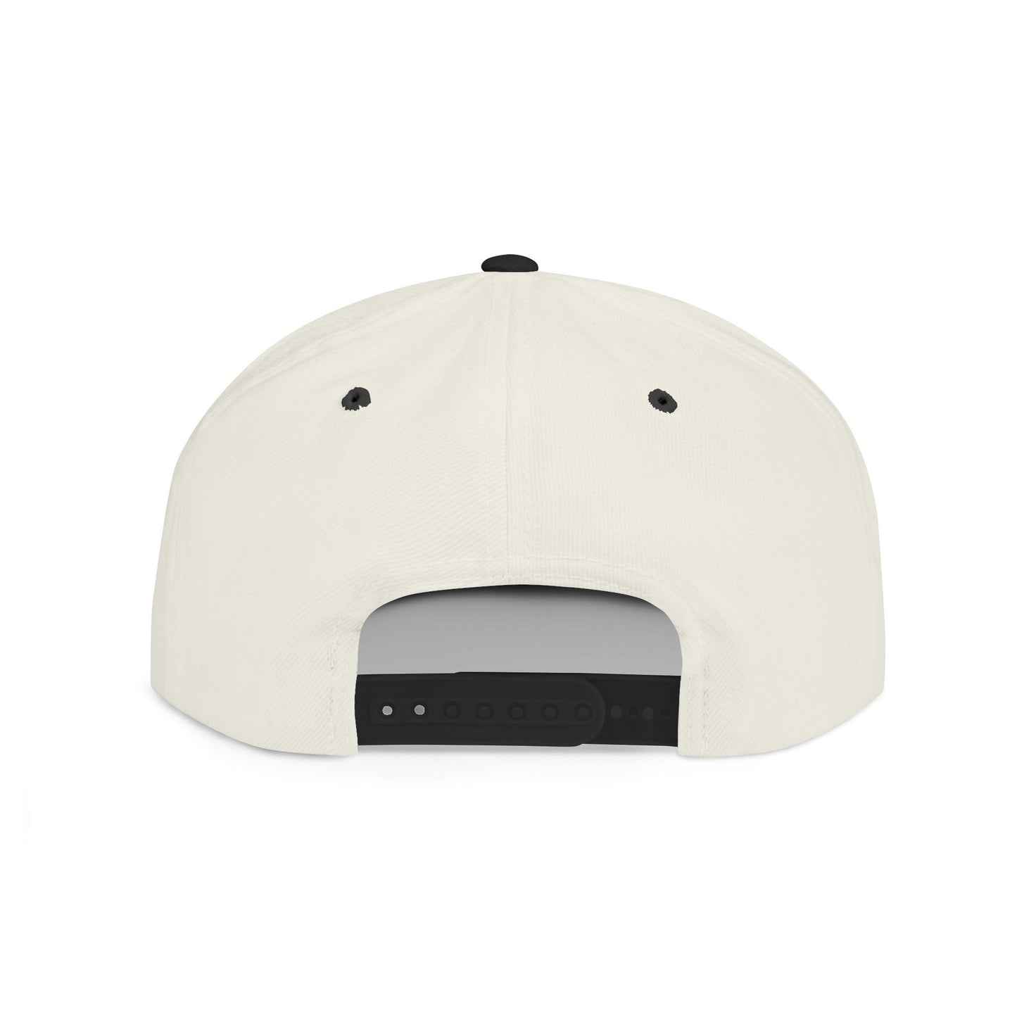 Energetic Flat Bill Snapback Hat - I Match Energy Graphic Cap