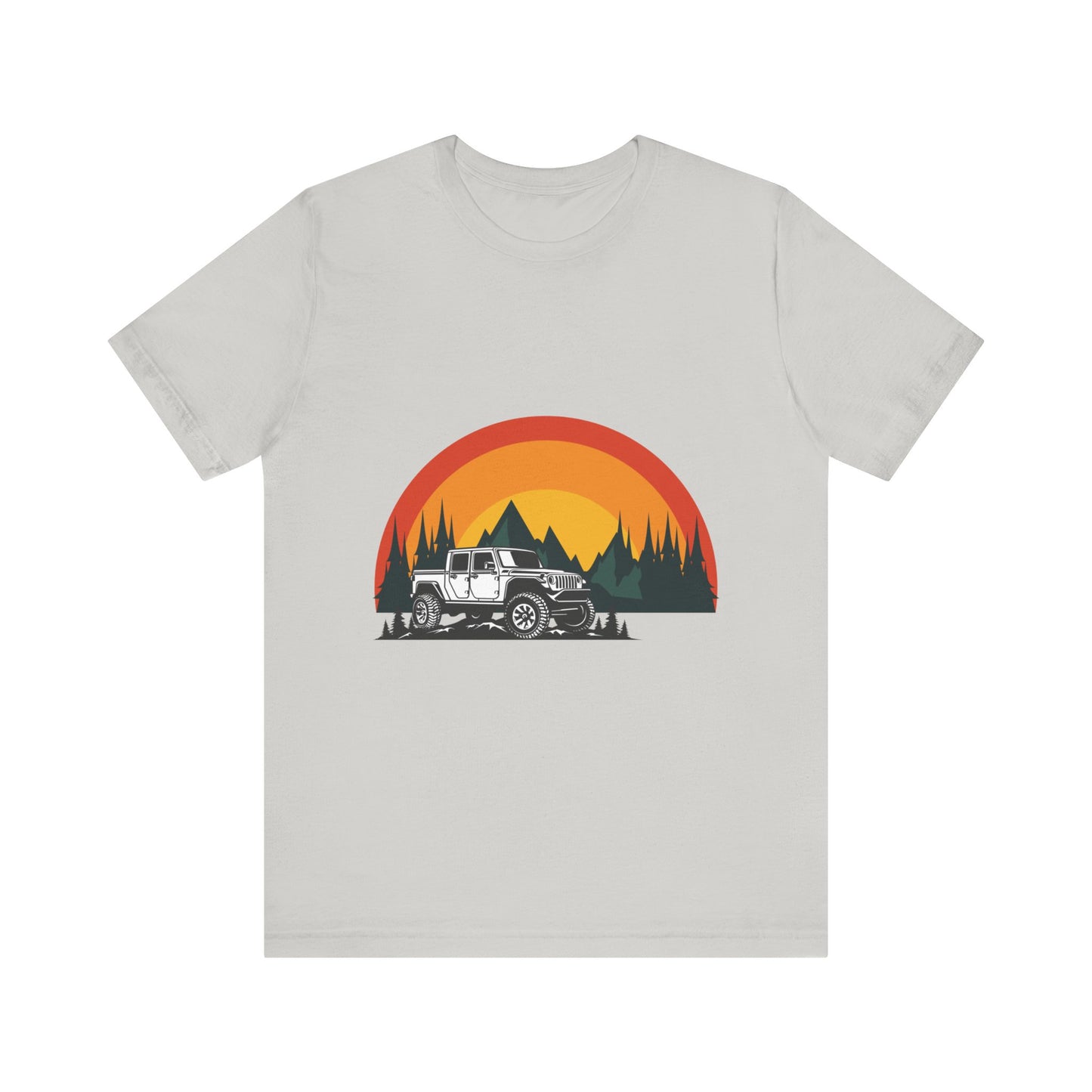 Unisex Jersey Short Sleeve Tee Outdoor Mountain T-Shirt