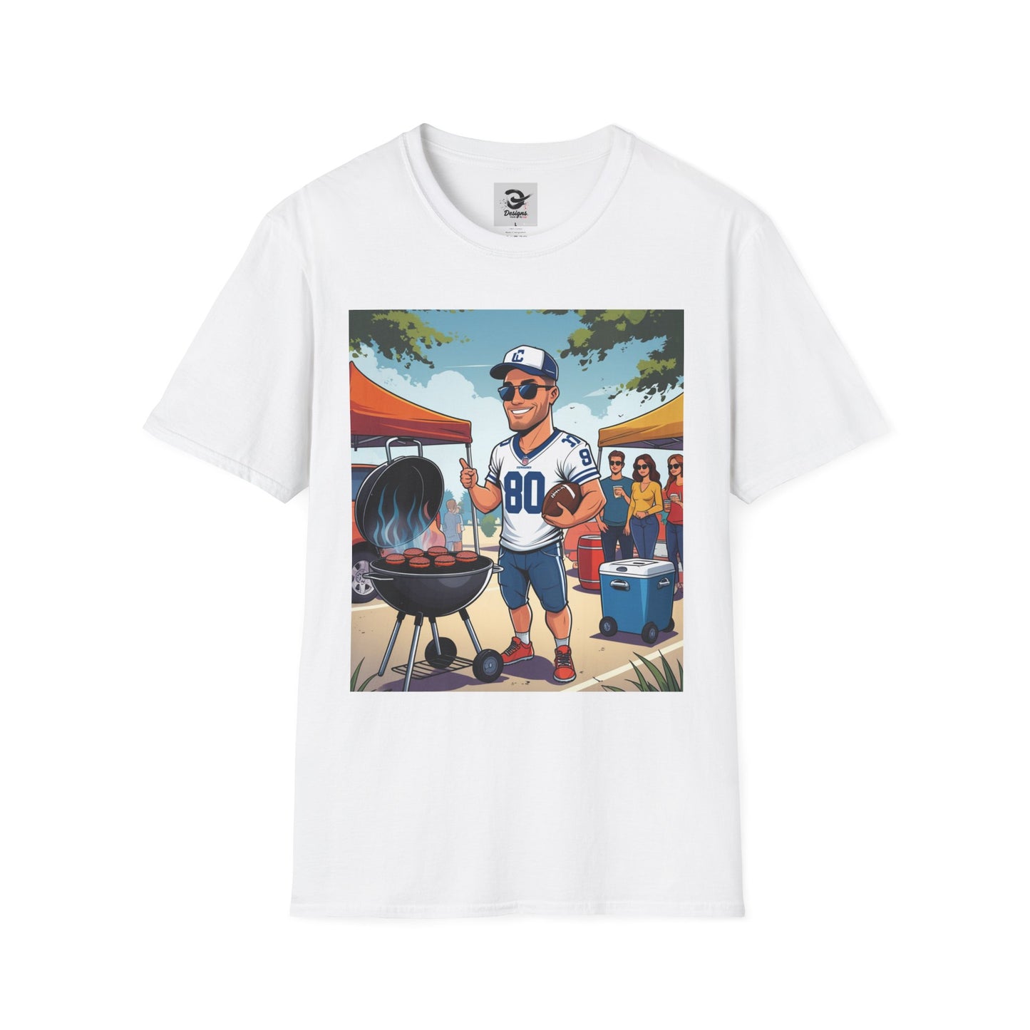 Grill Master T-Shirt, Summer BBQ Shirt, Cool Dad Gift, Unisex Graphic Tee, Cookout Apparel, Father's Day Gift Idea