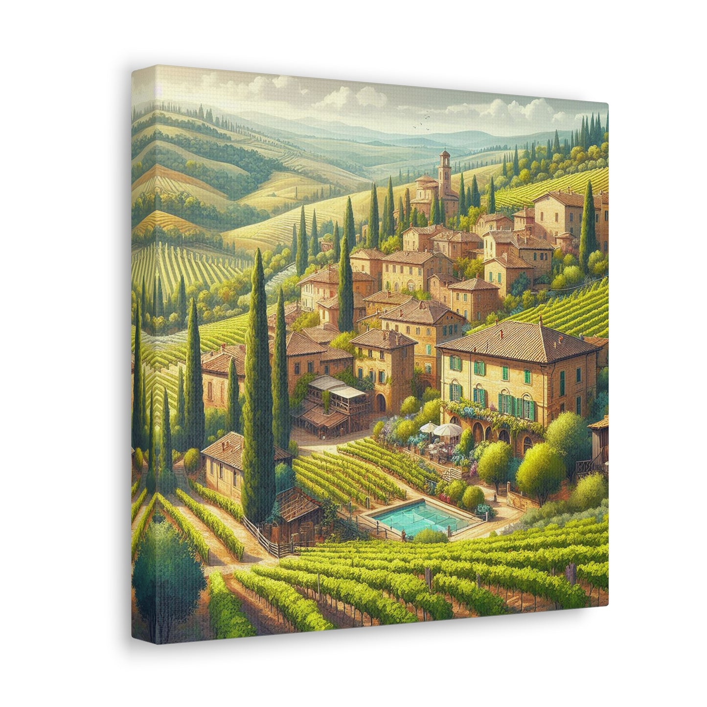 Tuscany Views Canvas: Capture the Beauty of Italy (Unique Wall Art)