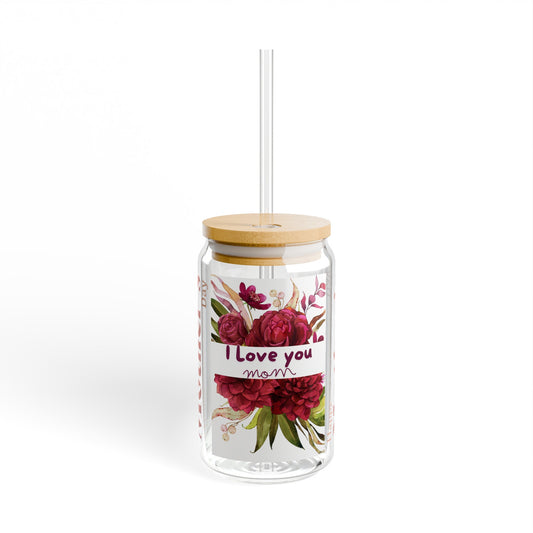 Mom's Day Out Sipper Glass - Fun & Functional for Every Adventure (16oz)