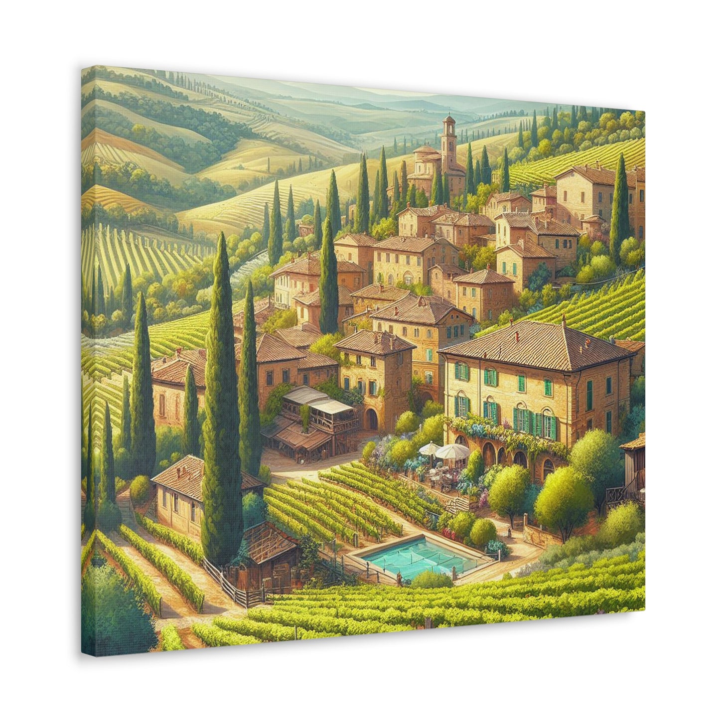 Tuscany Views Canvas: Capture the Beauty of Italy (Unique Wall Art)