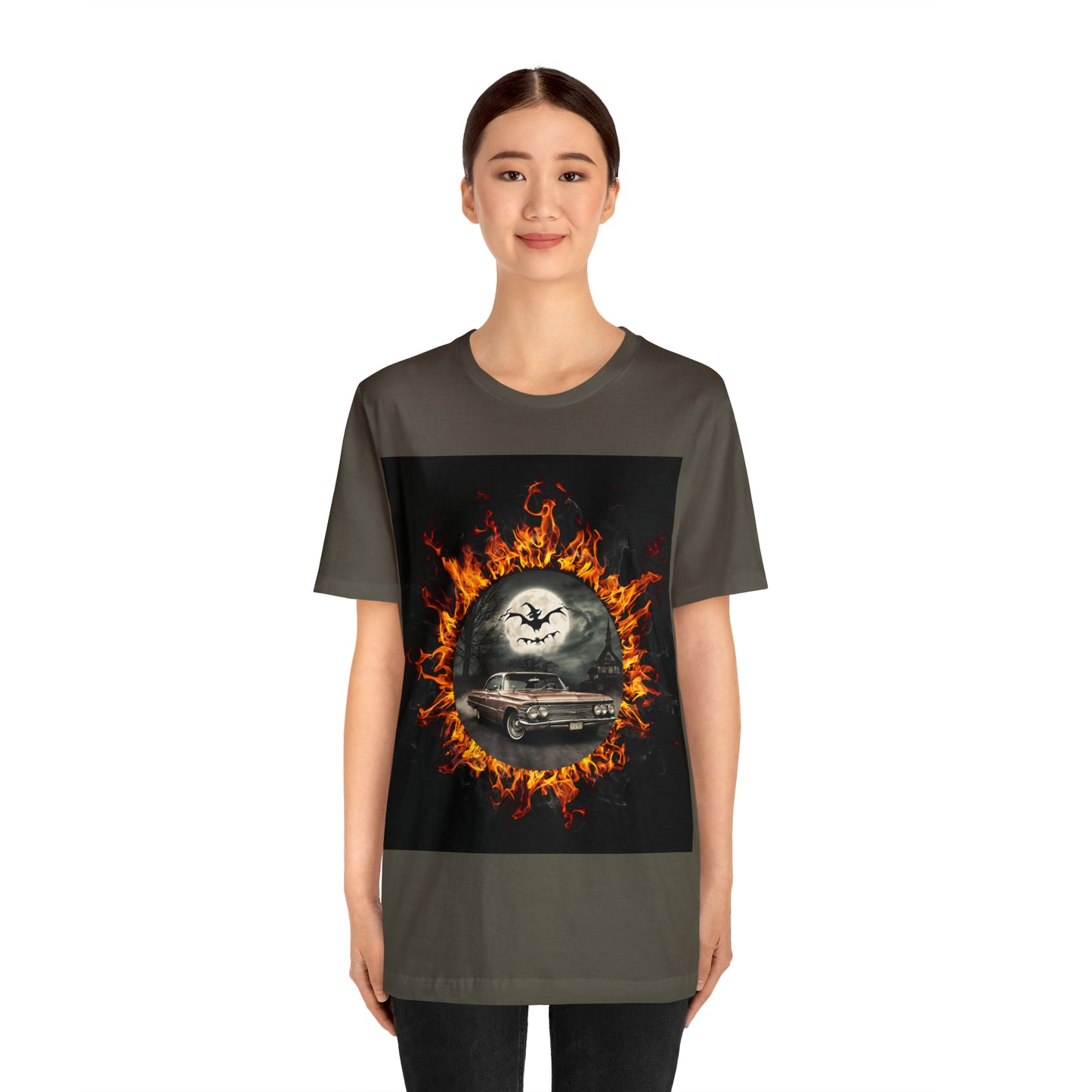 Halloween Style Unisex Jersey Short-Sleeve Tee