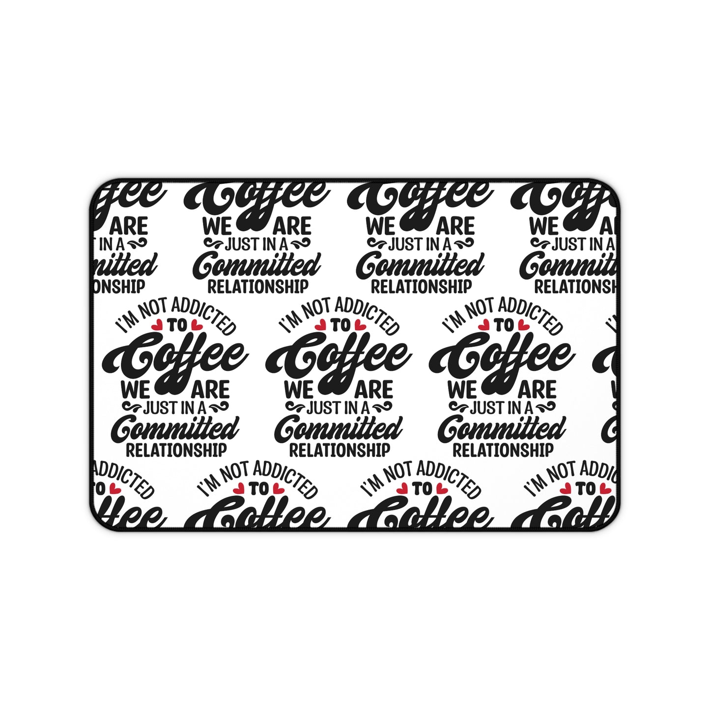 Keyboard Mouse Desk Mat Coffee Lover