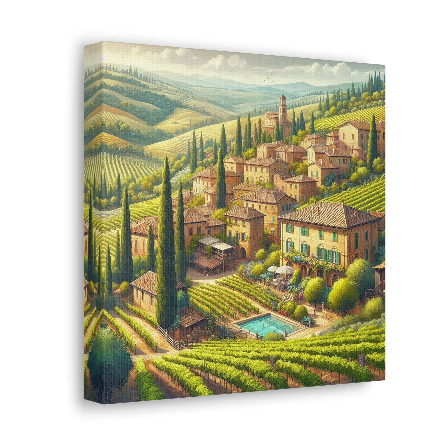 Tuscany Views Canvas: Capture the Beauty of Italy (Unique Wall Art)