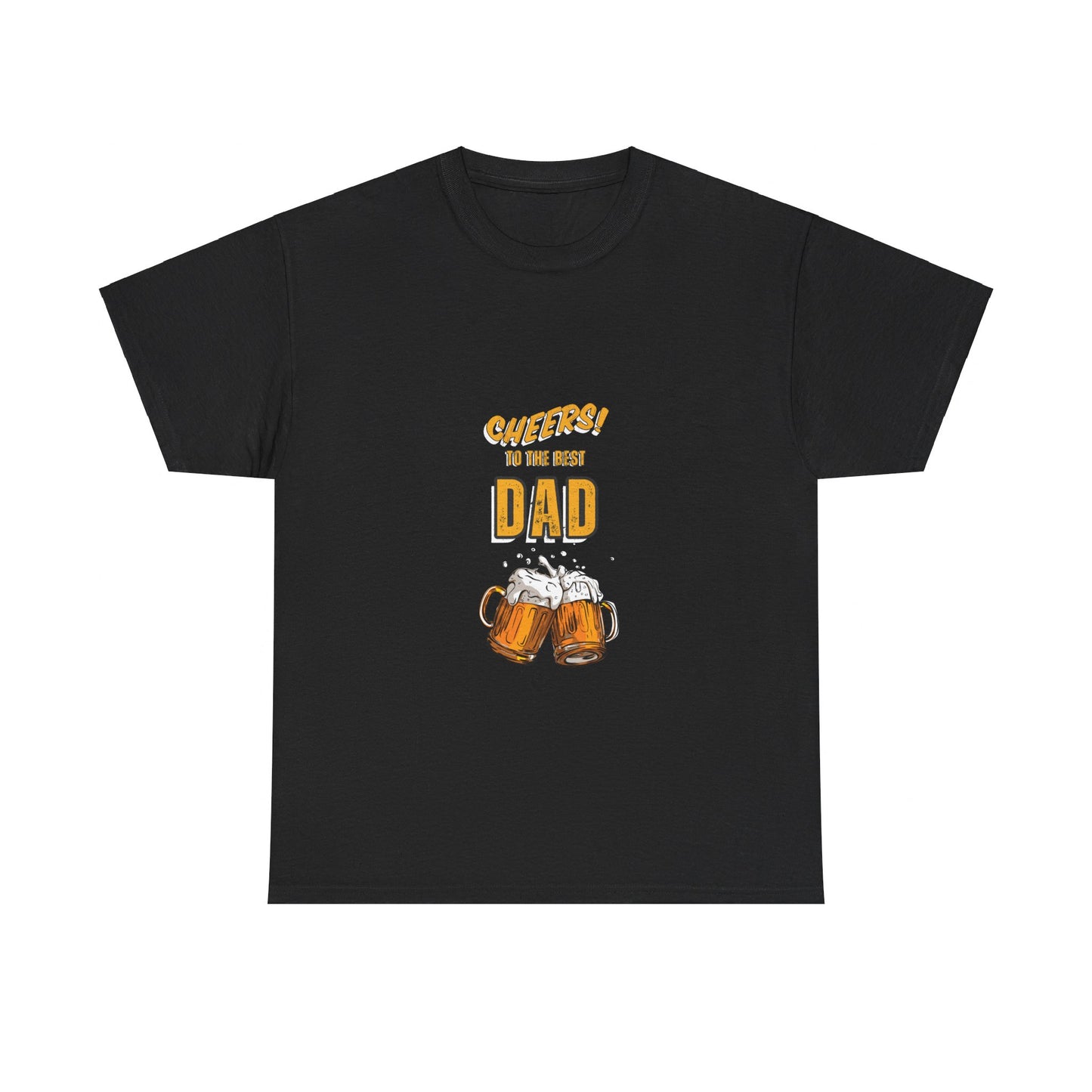 Cheers to the Best Dad Heavy Cotton Tee