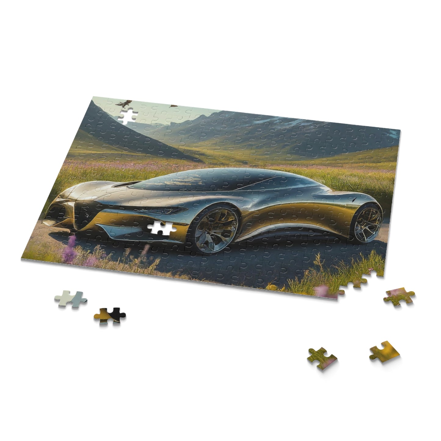 Car Lover Puzzle (120, 252, 500-Piece) Gift for Him