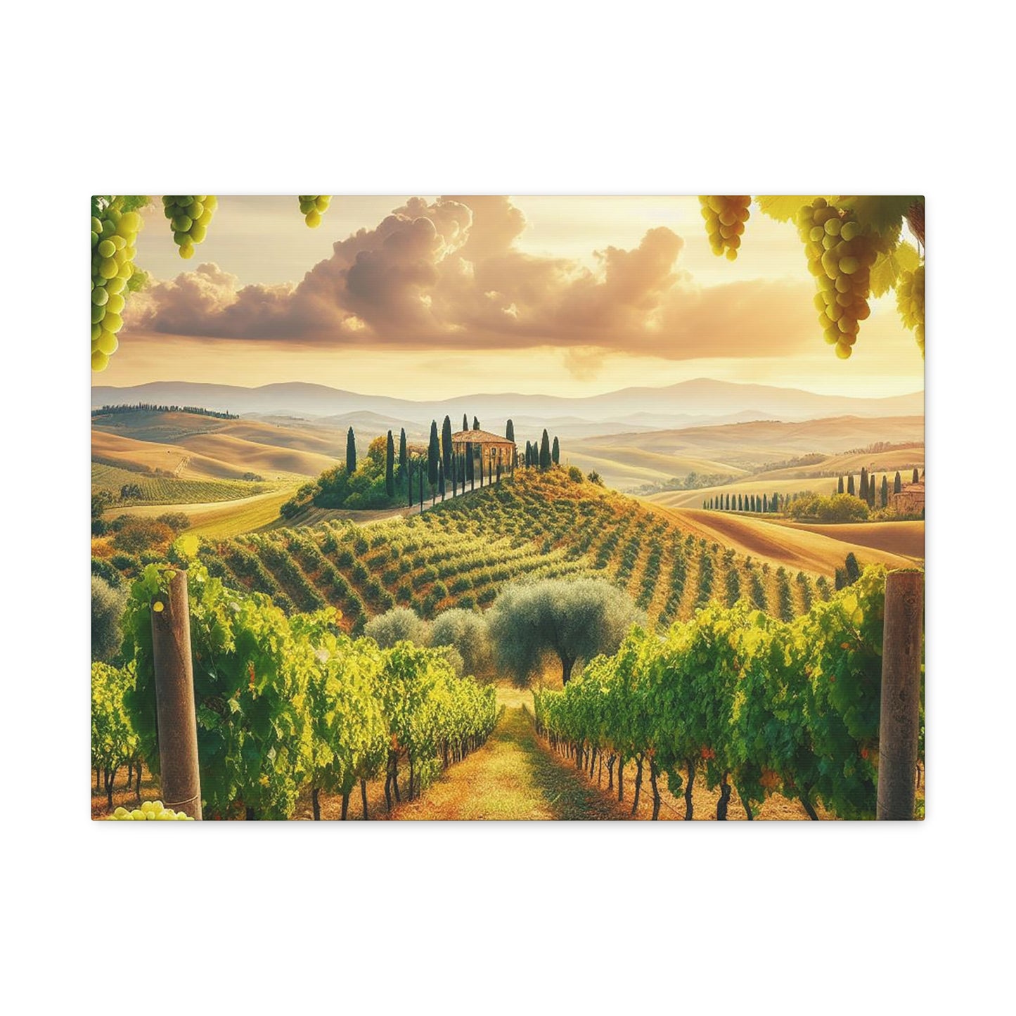 Tuscany Views Canvas: Capture the Beauty of Italy (Unique Wall Art)