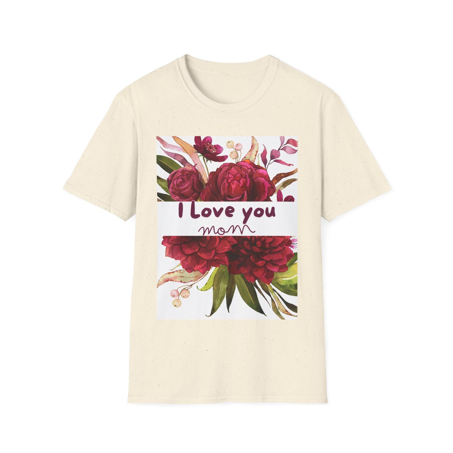 I Love You Mom" T-Shirt: Soft & Stylish Mother's Day Gift