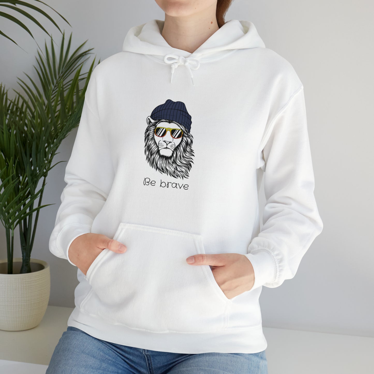 Be Brave Unisex Heavy Blend™ Hooded Sweatshirt