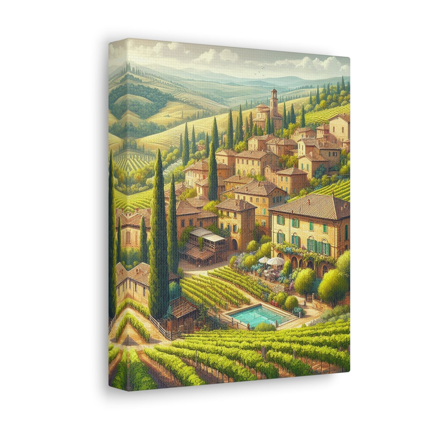 Tuscany Views Canvas: Capture the Beauty of Italy (Unique Wall Art)