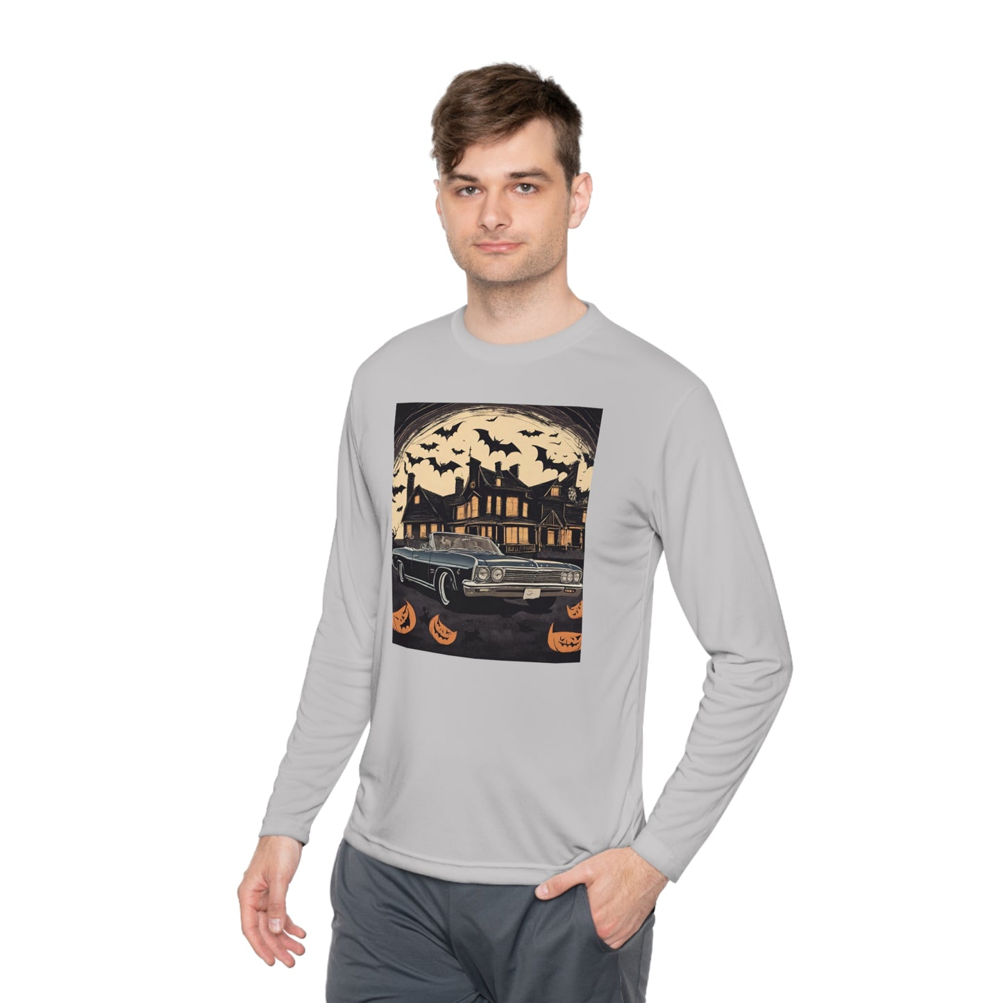 Halloween Long Sleeve Lightweight Long Sleeve Tee