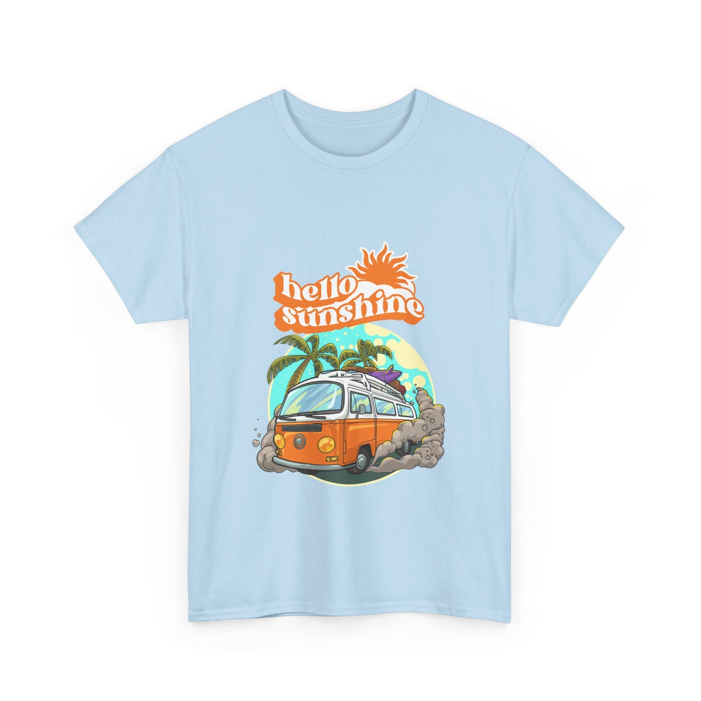 Beach Ready Unisex Heavy Cotton Tee Hello Sunshine