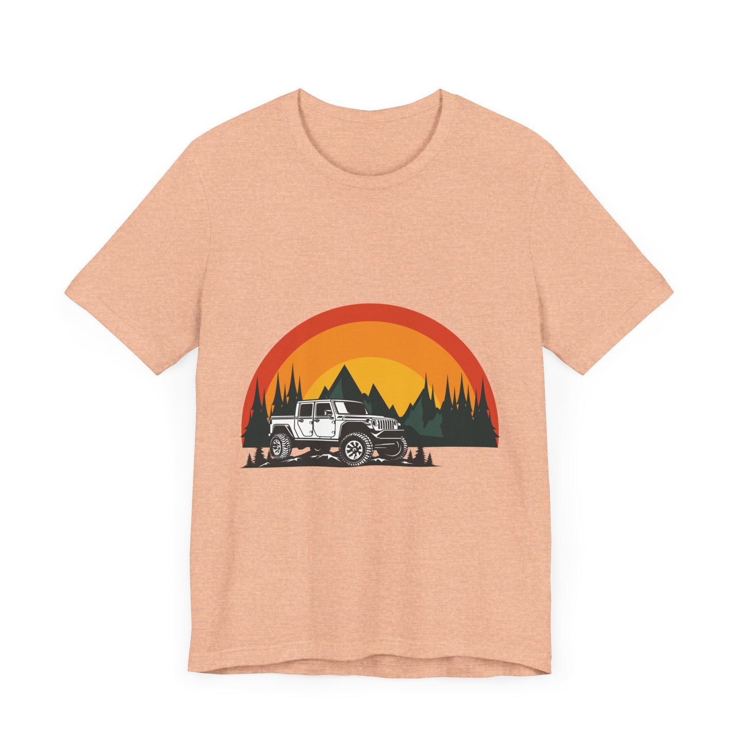 Unisex Jersey Short Sleeve Tee Outdoor Mountain T-Shirt