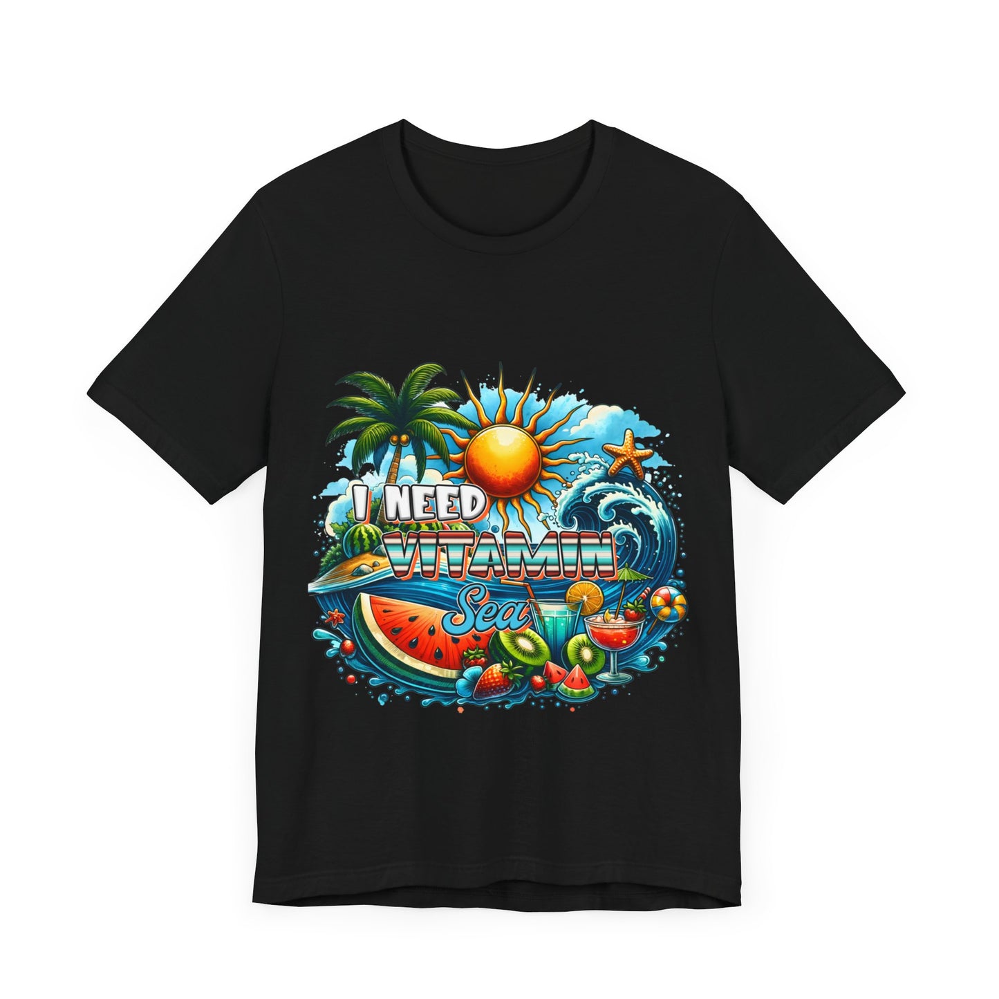 I needed Vitamin Sea Jersey Short Sleeve Tee Bella Canvas