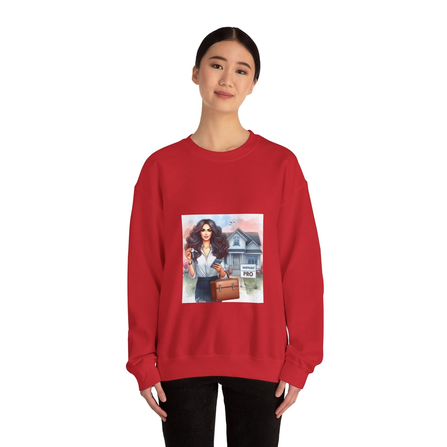 RealtorClosing Deals in Comfort: Realtor Crewneck Sweatshirt | Unisex Heavy Blend™ Crewneck Sweatshirt