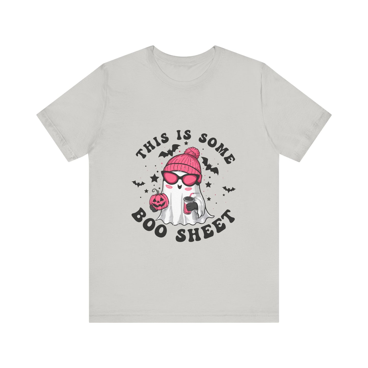 Halloween Jersey Short Sleeve Tee This is Some Boo Sheet