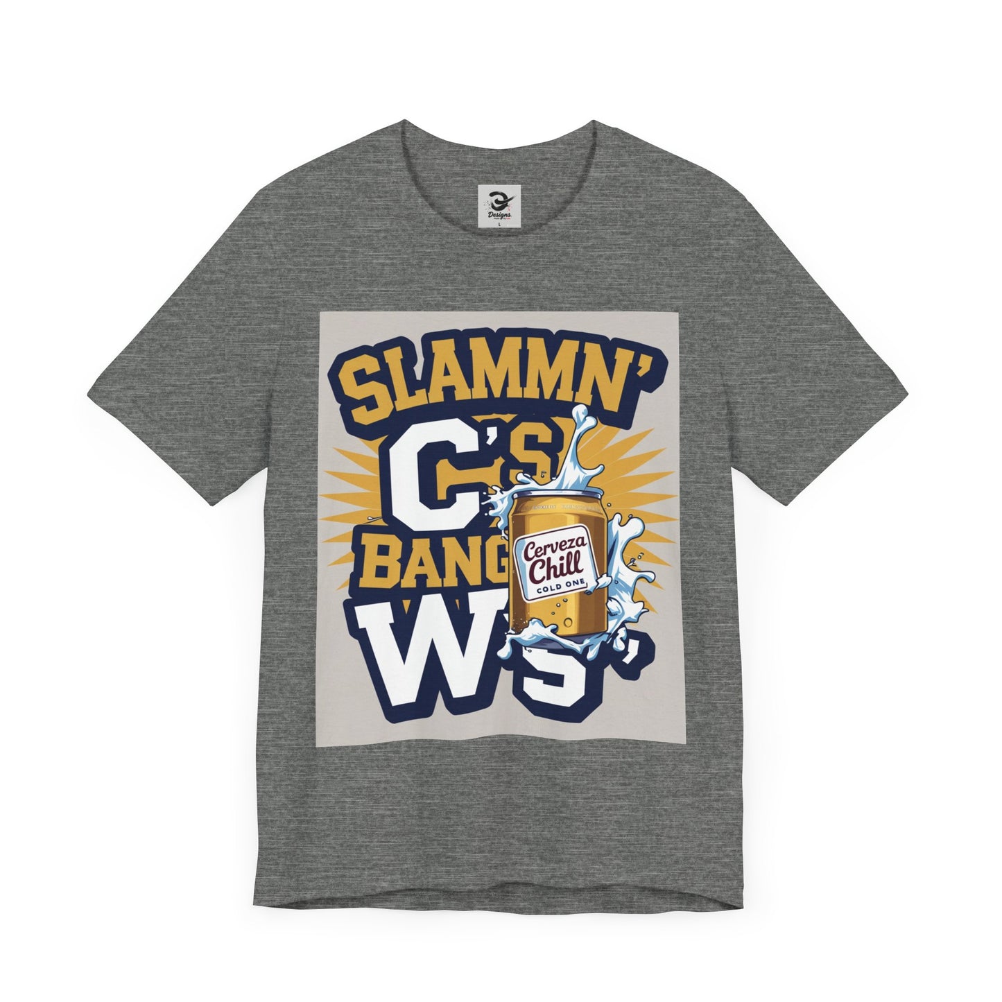 Graphic Men Tshirt Slammin' C's Bangin' W's Tee, Fun Graphic Tee, Summer Vibes Shirt, Casual Party Top, Unisex Gift Shirt