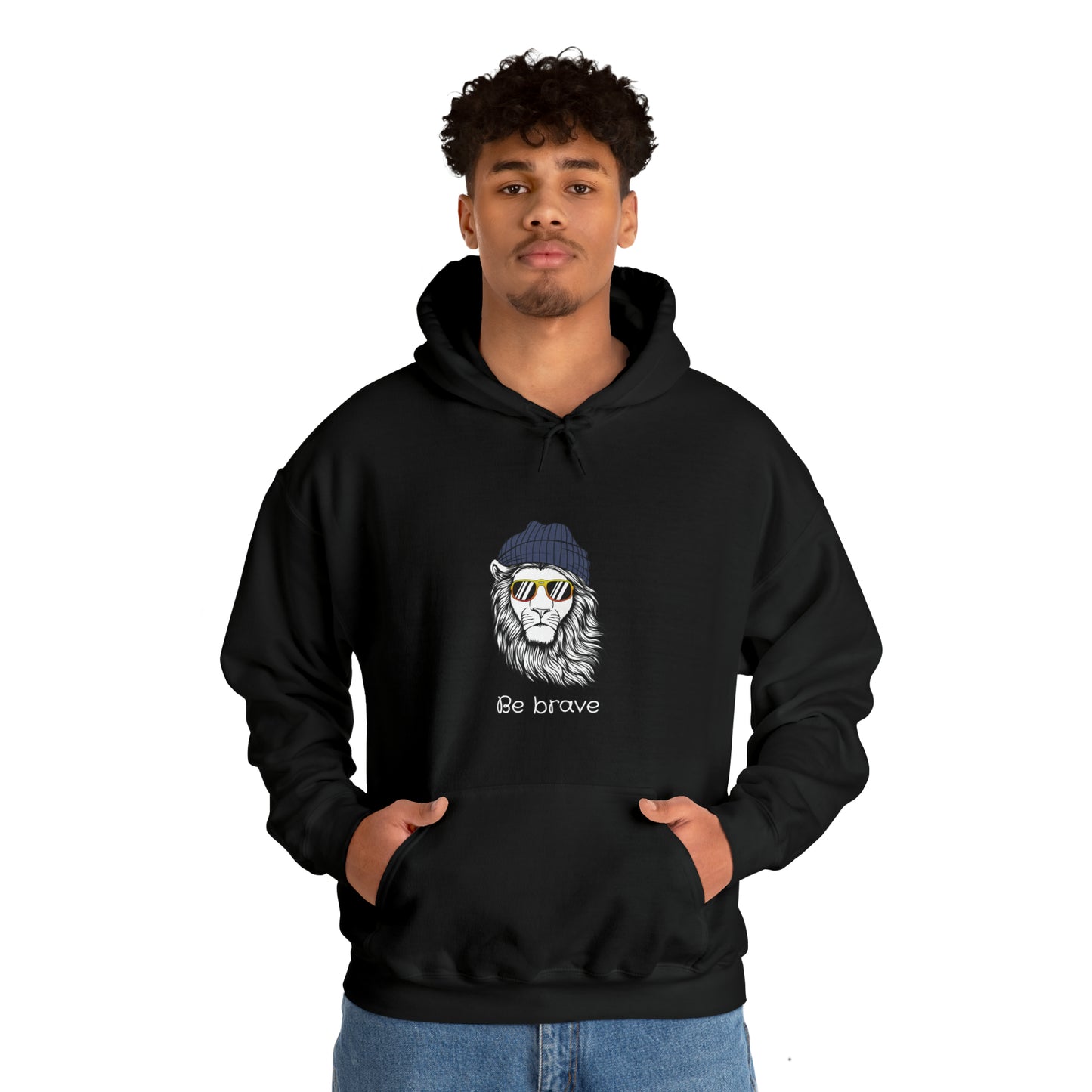 Be Brave Unisex Heavy Blend™ Hooded Sweatshirt