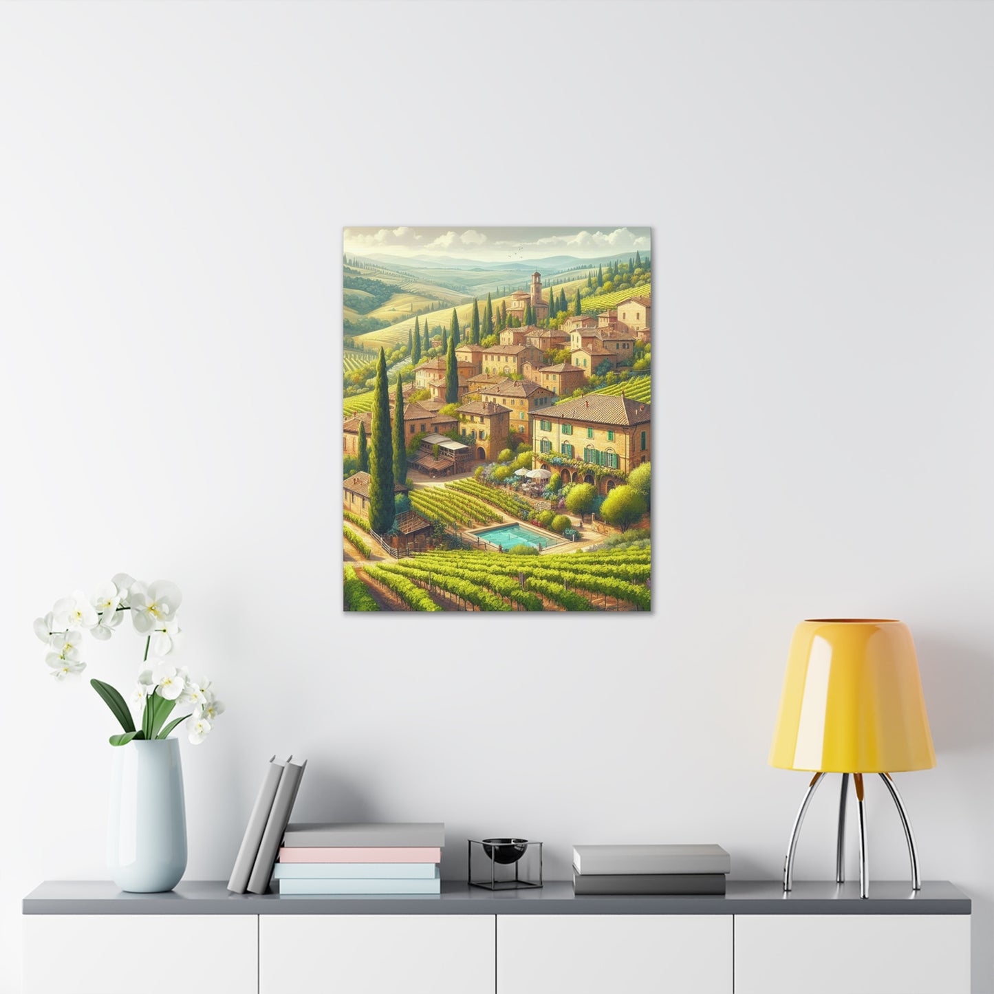 Tuscany Views Canvas: Capture the Beauty of Italy (Unique Wall Art)