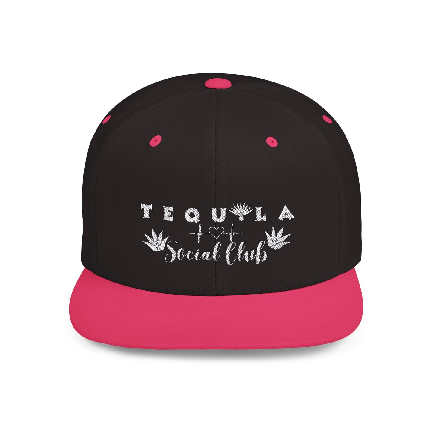 Social Club Flat Bill Snapback Hat