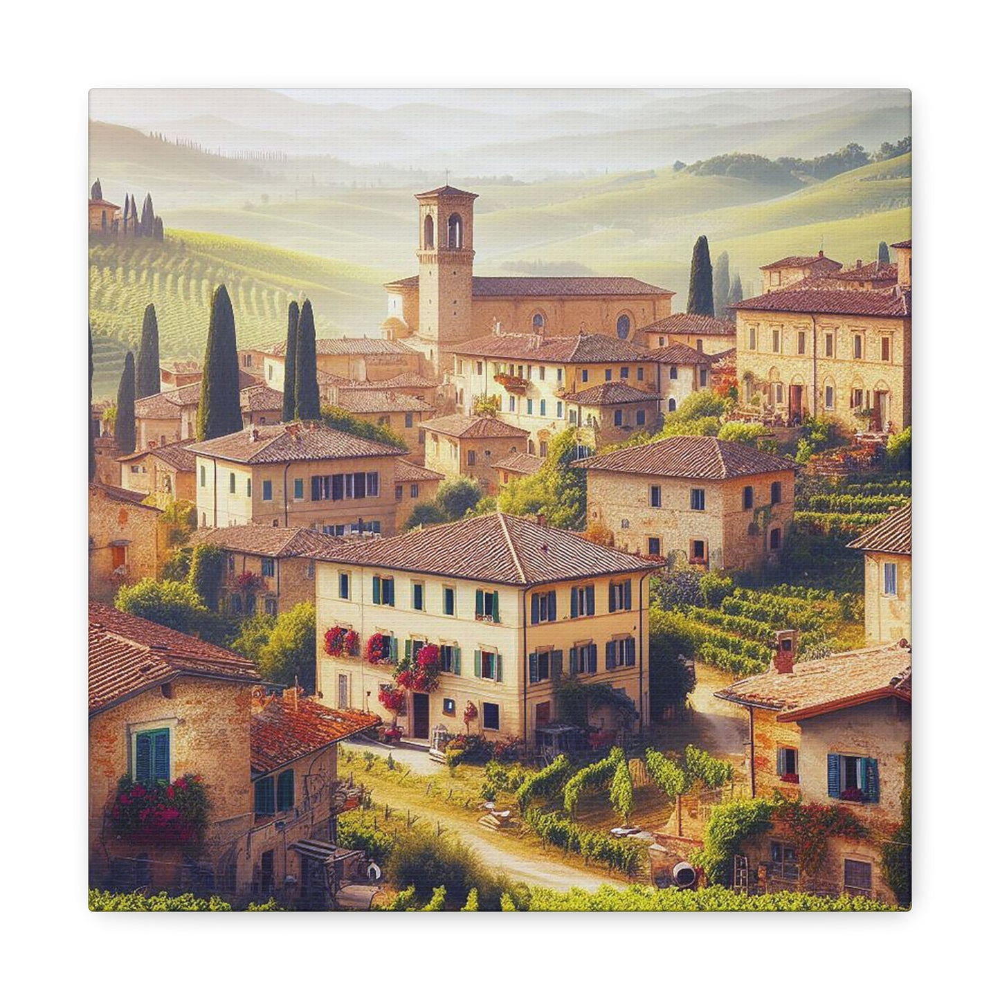 Tuscany Views Canvas: Capture the Beauty of Italy (Unique Wall Art)