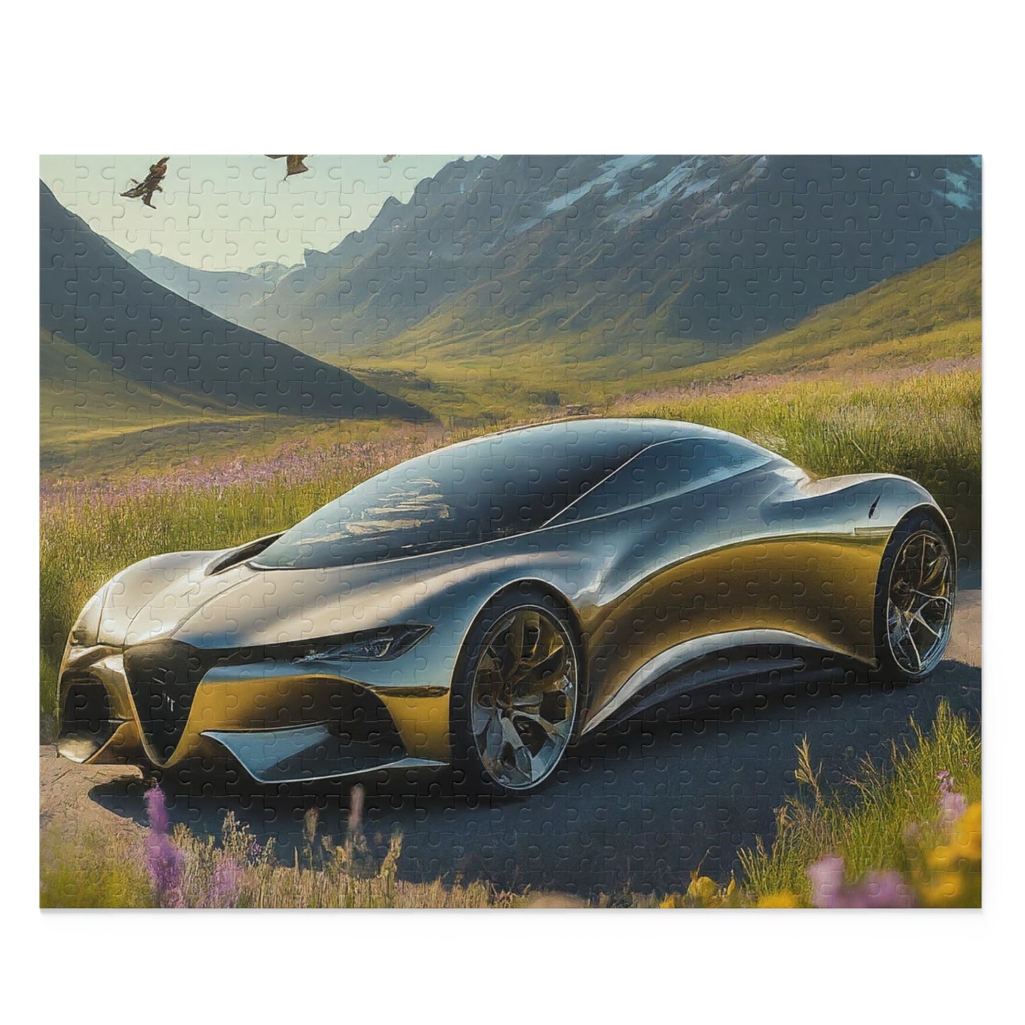 Car Lover Puzzle (120, 252, 500-Piece) Gift for Him