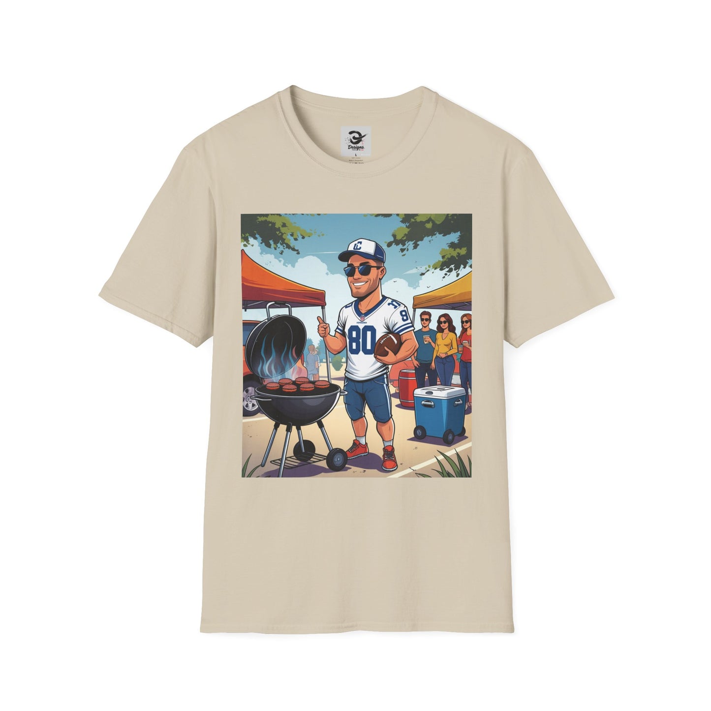 Grill Master T-Shirt, Summer BBQ Shirt, Cool Dad Gift, Unisex Graphic Tee, Cookout Apparel, Father's Day Gift Idea