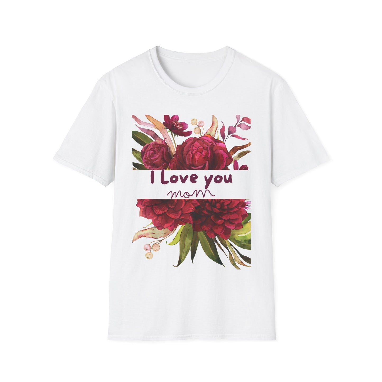 I Love You Mom" T-Shirt: Soft & Stylish Mother's Day Gift