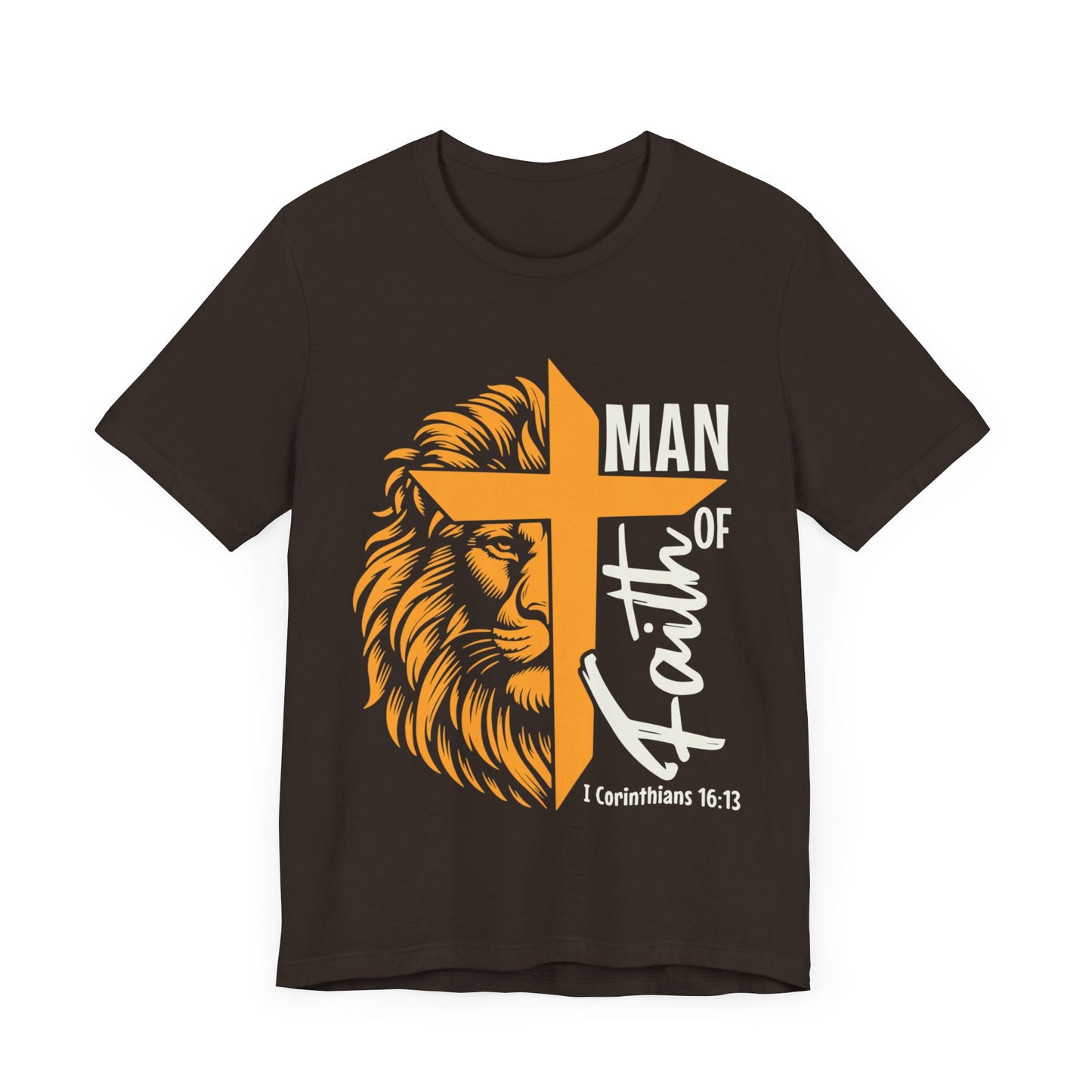 Man of Faith Unisex Jersey Short Sleeve Tee