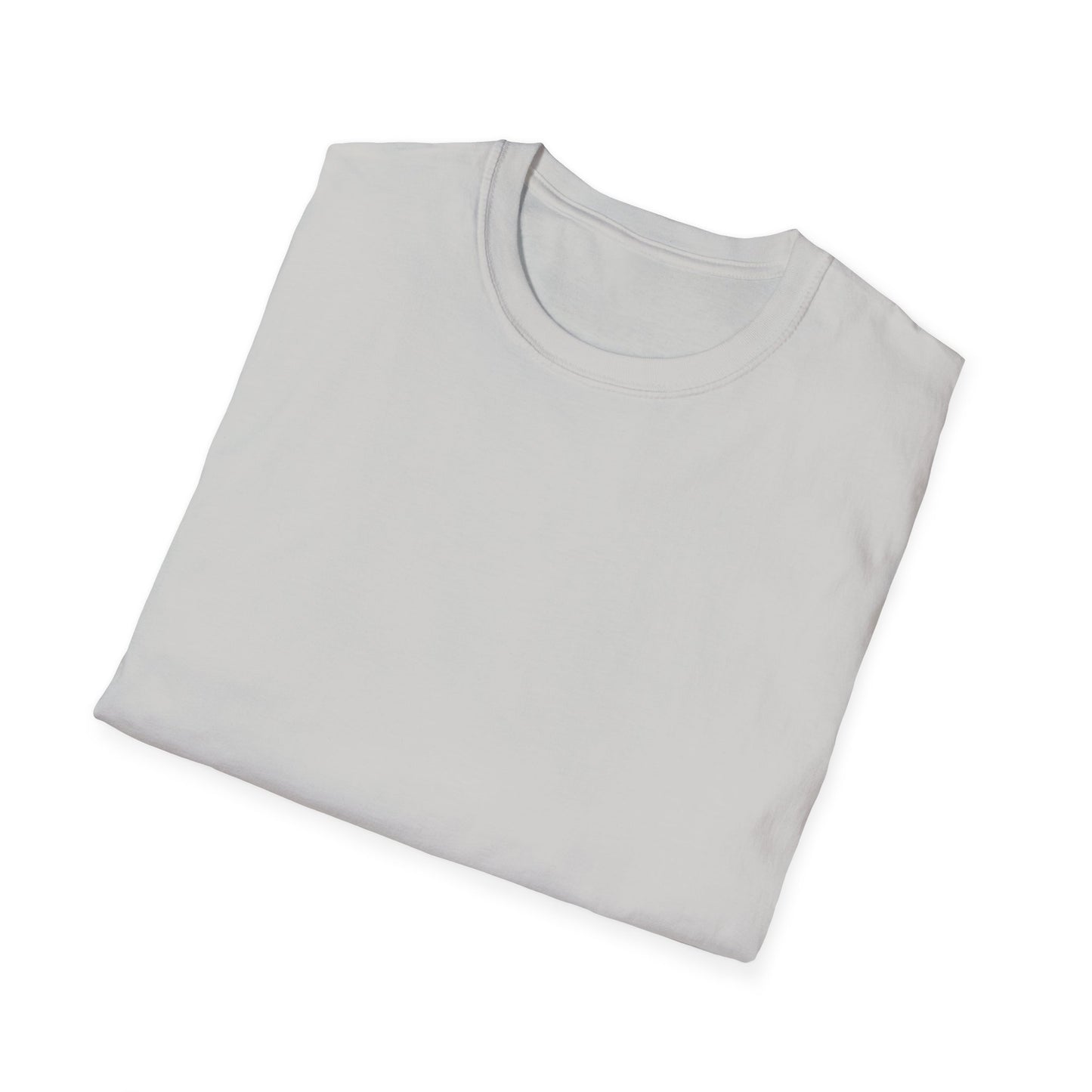 Unisex Softstyle T-Shirt - "I Match Energy" Inspirational Quote Tee Back Print