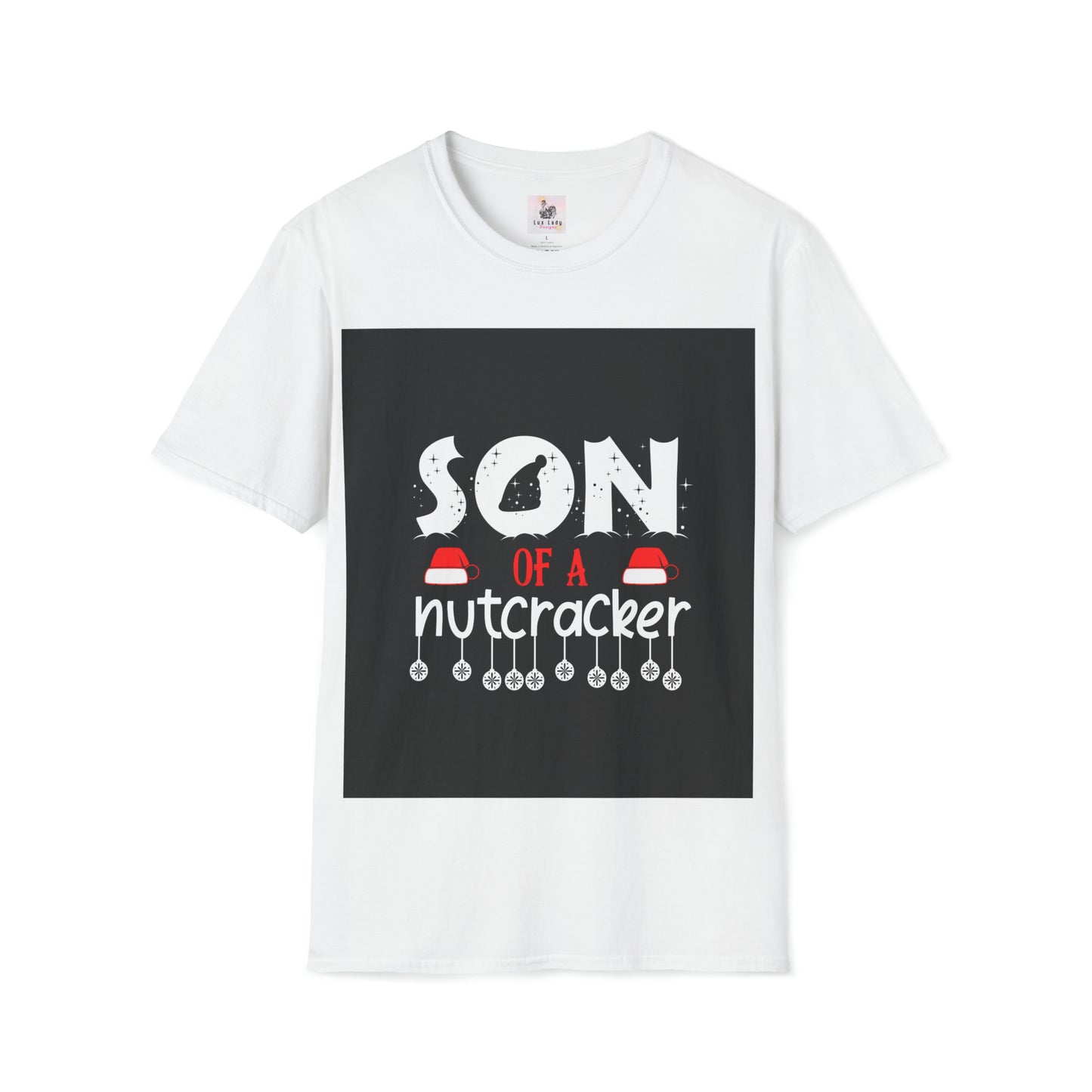 Son of a Nutcracker Christmas Unisex Softstyle T-Shirt - Festive Comfort