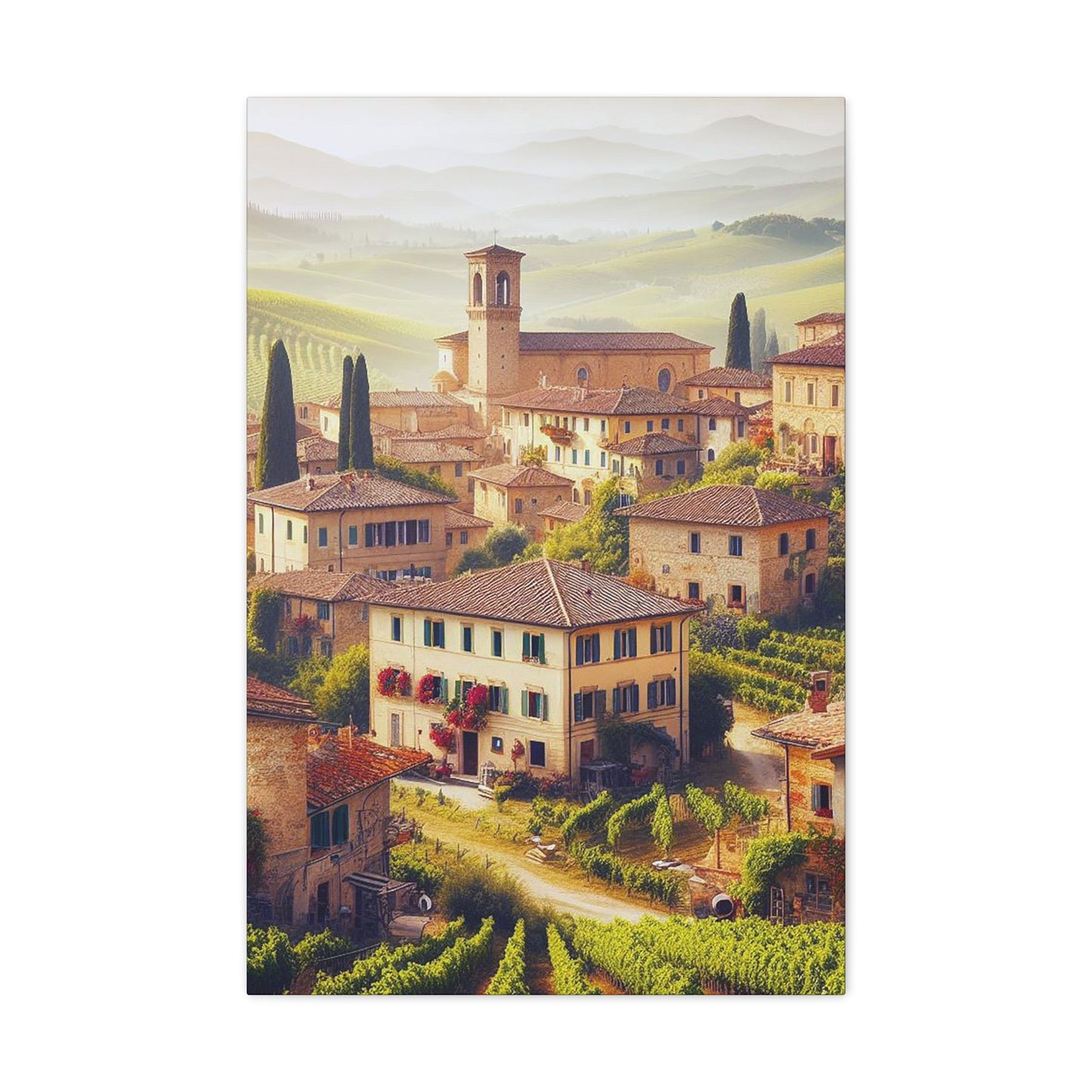 Tuscany Views Canvas: Capture the Beauty of Italy (Unique Wall Art)