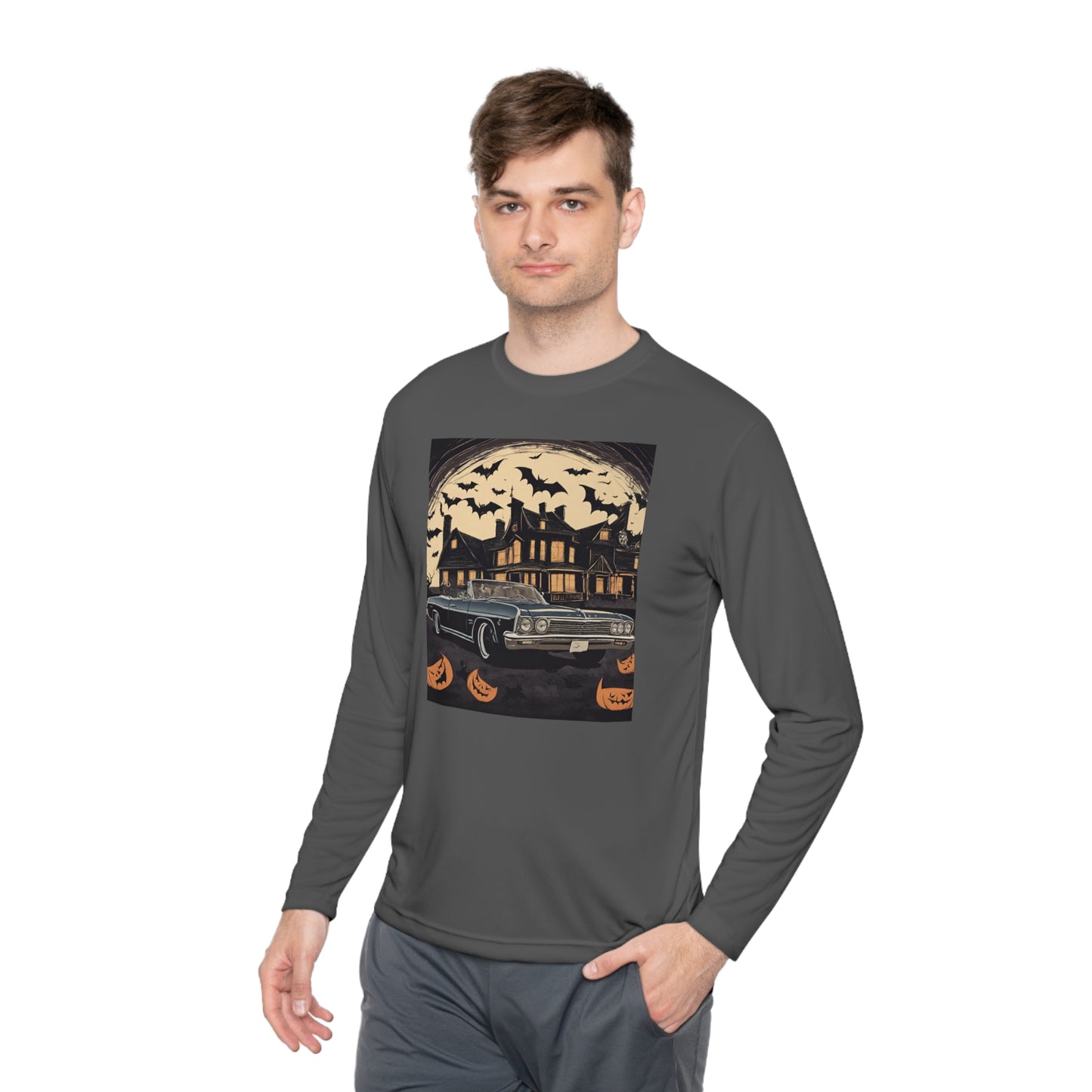 Halloween Long Sleeve Lightweight Long Sleeve Tee