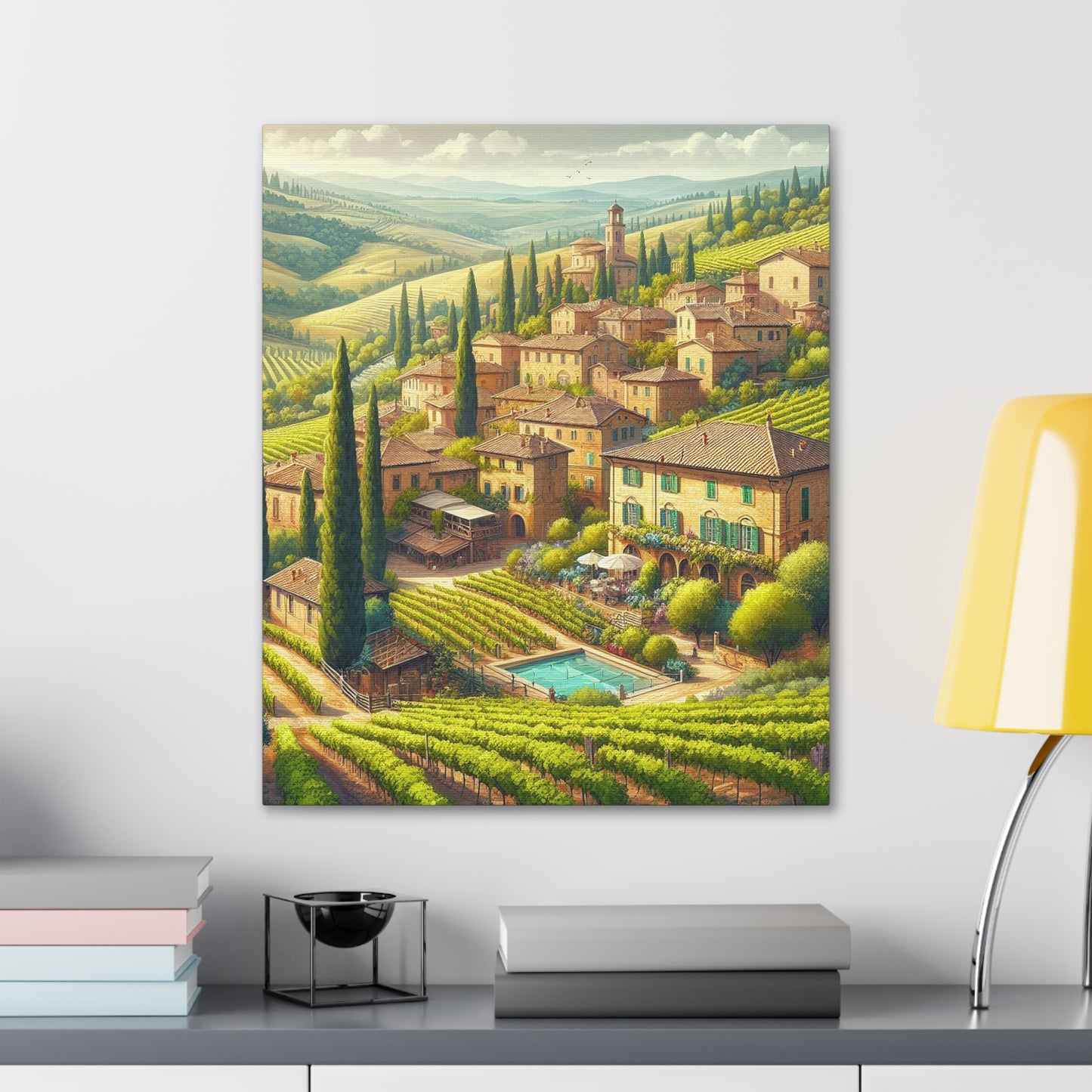 Tuscany Views Canvas: Capture the Beauty of Italy (Unique Wall Art)