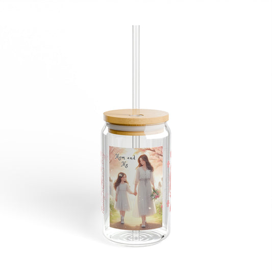 Mom And Me Sipper Glass, 16oz | Mother's Day Gift