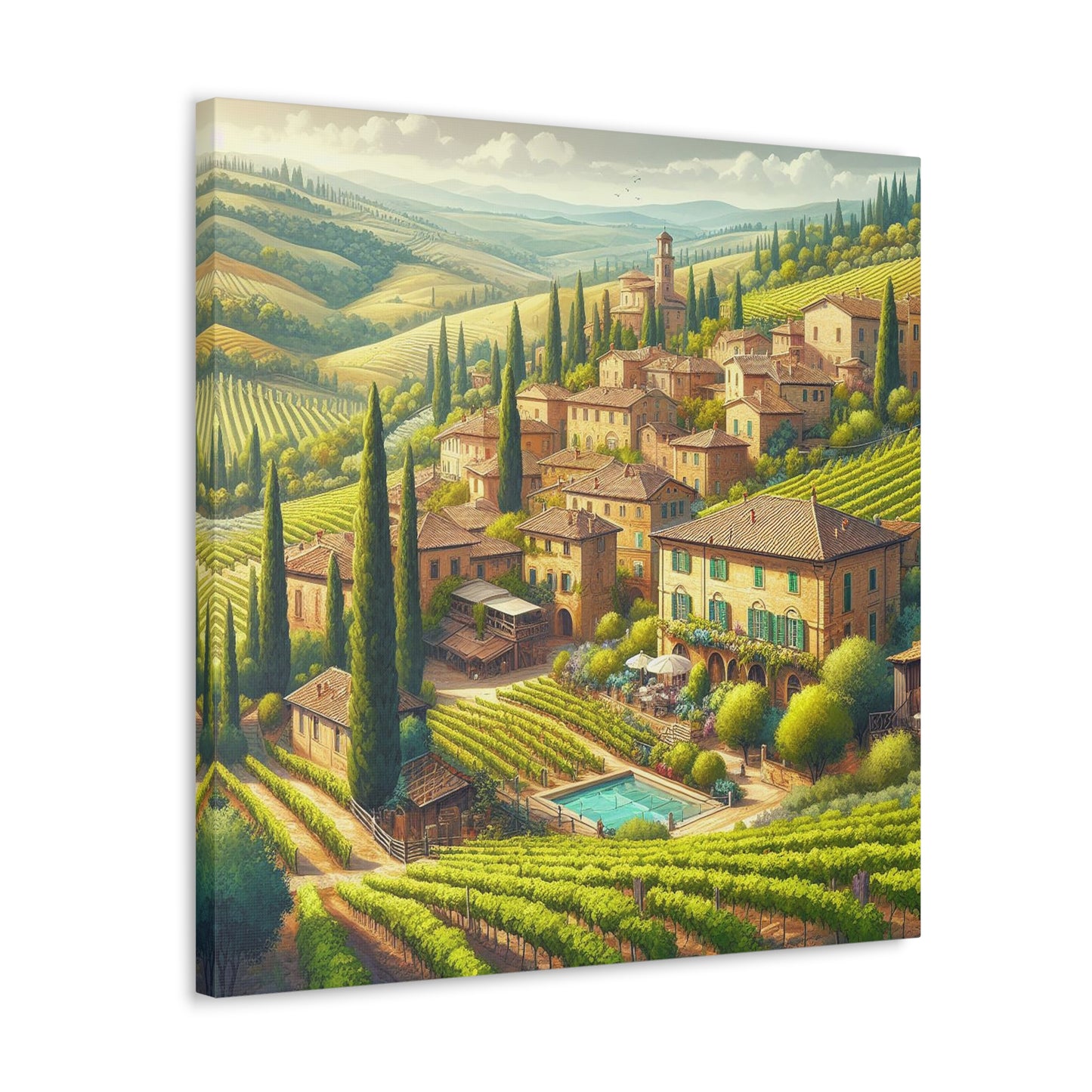 Tuscany Views Canvas: Capture the Beauty of Italy (Unique Wall Art)