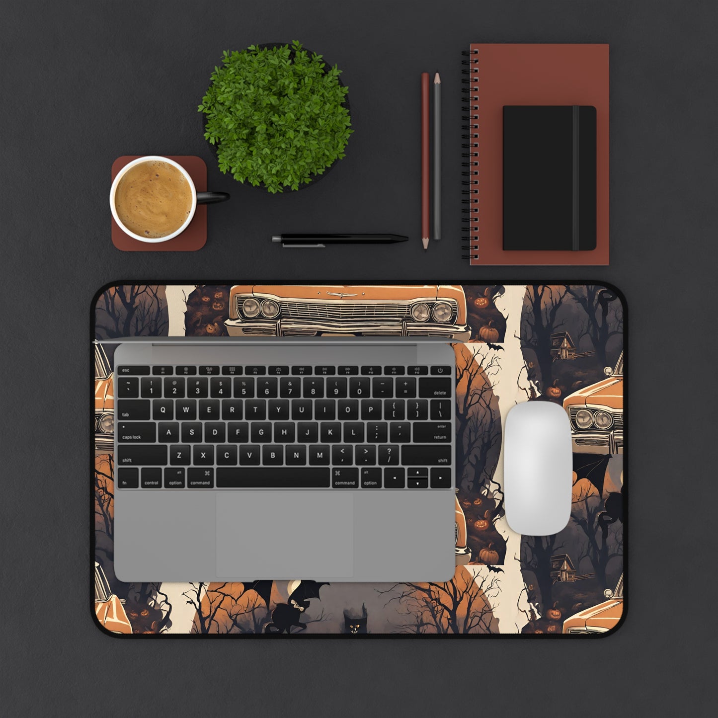 Halloween Mouse Keyboard Desk Mat