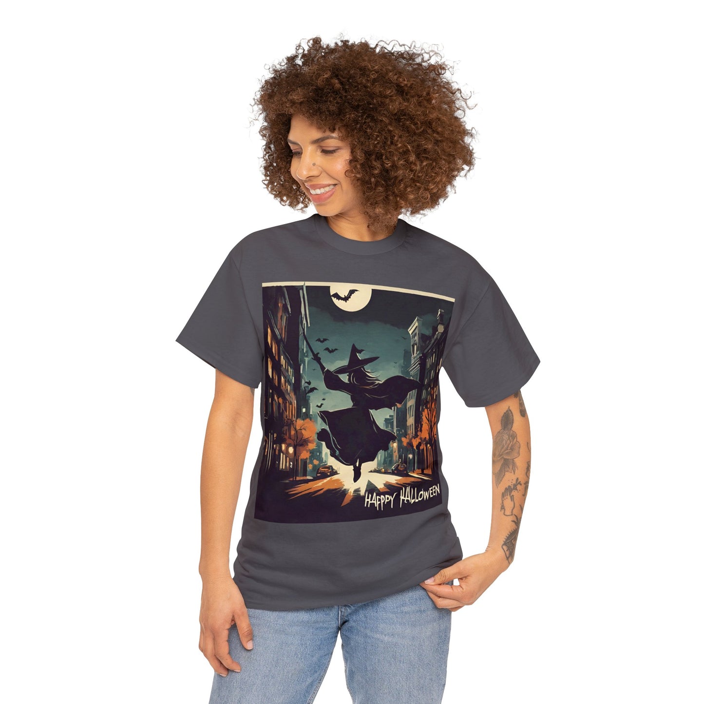 Happy Halloween Heavy Cotton Tee