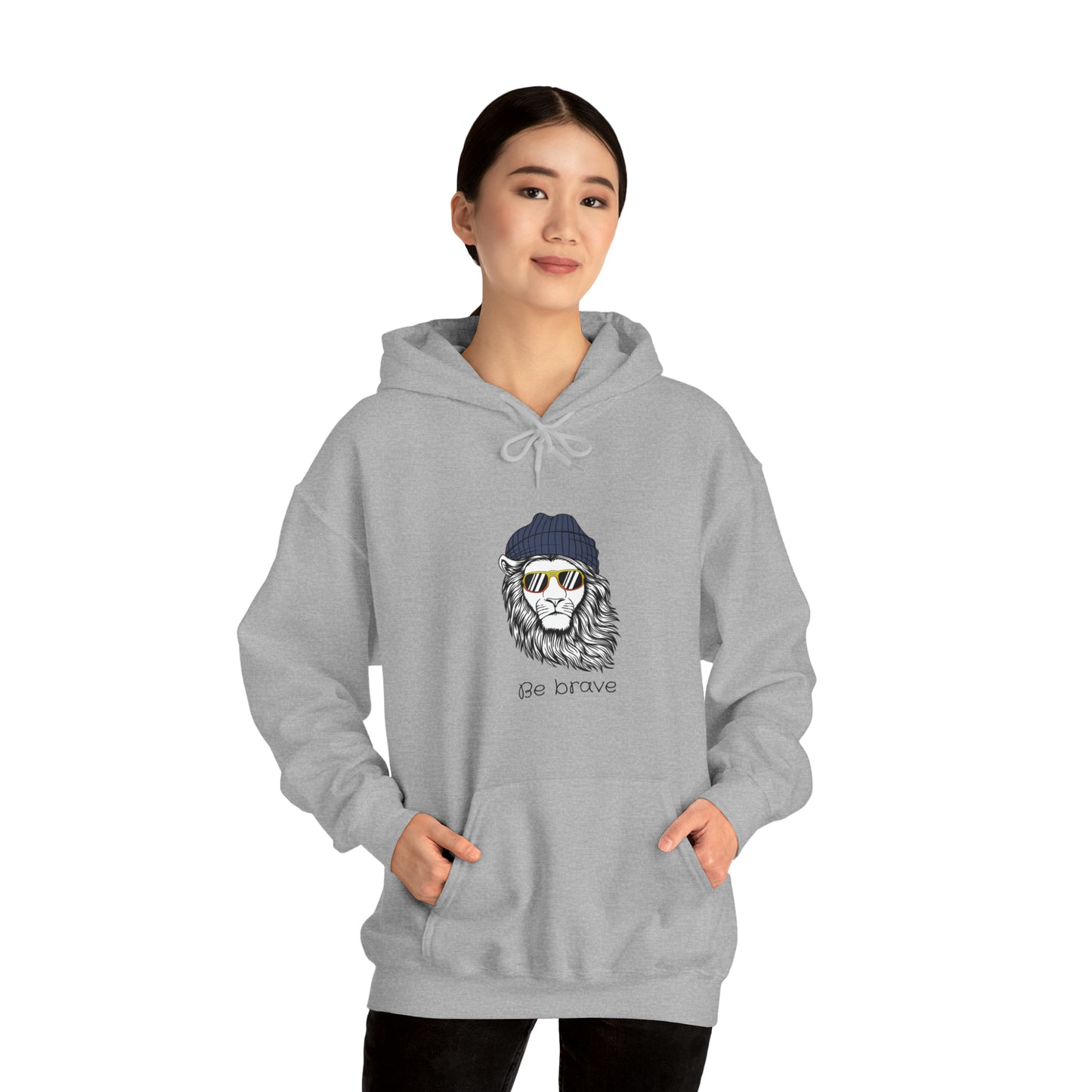 Be Brave Unisex Heavy Blend™ Hooded Sweatshirt