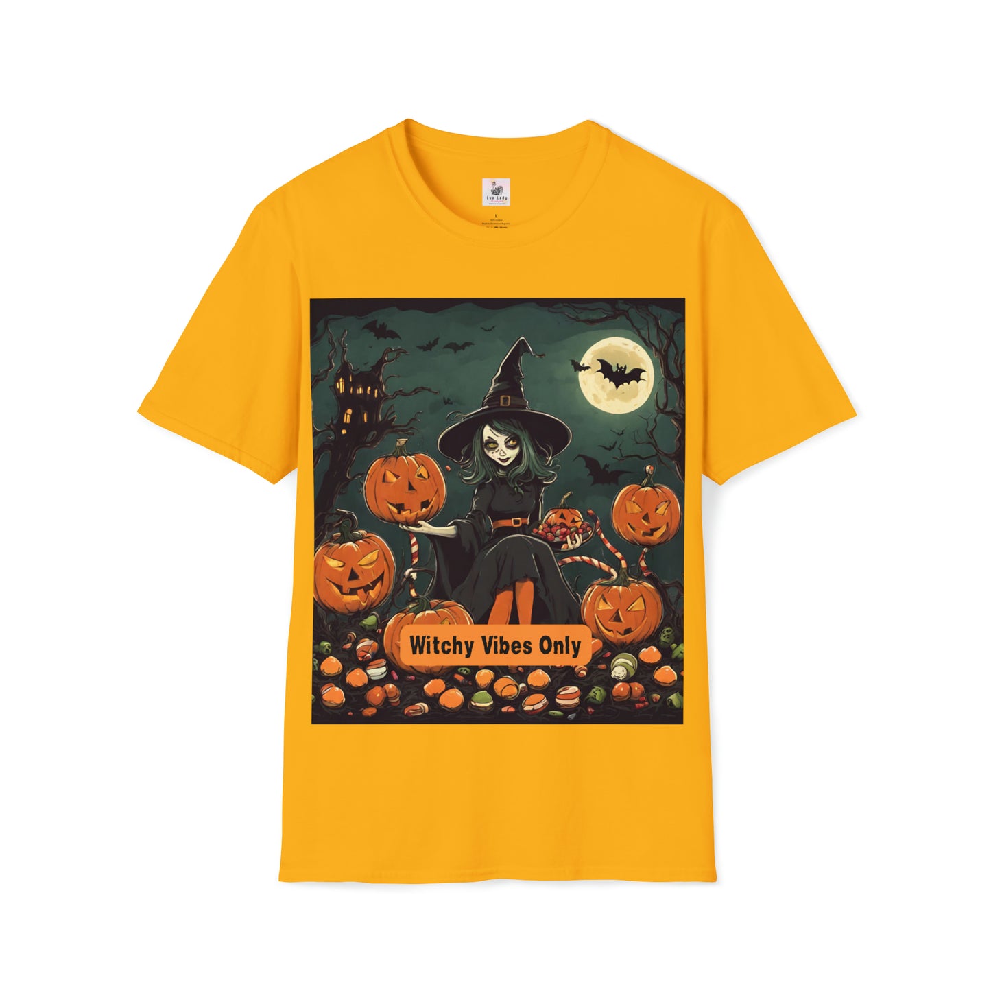 Halloween Summon the witchy vibes this Halloween season with our 'Witchy Vibes Only' T-shirt