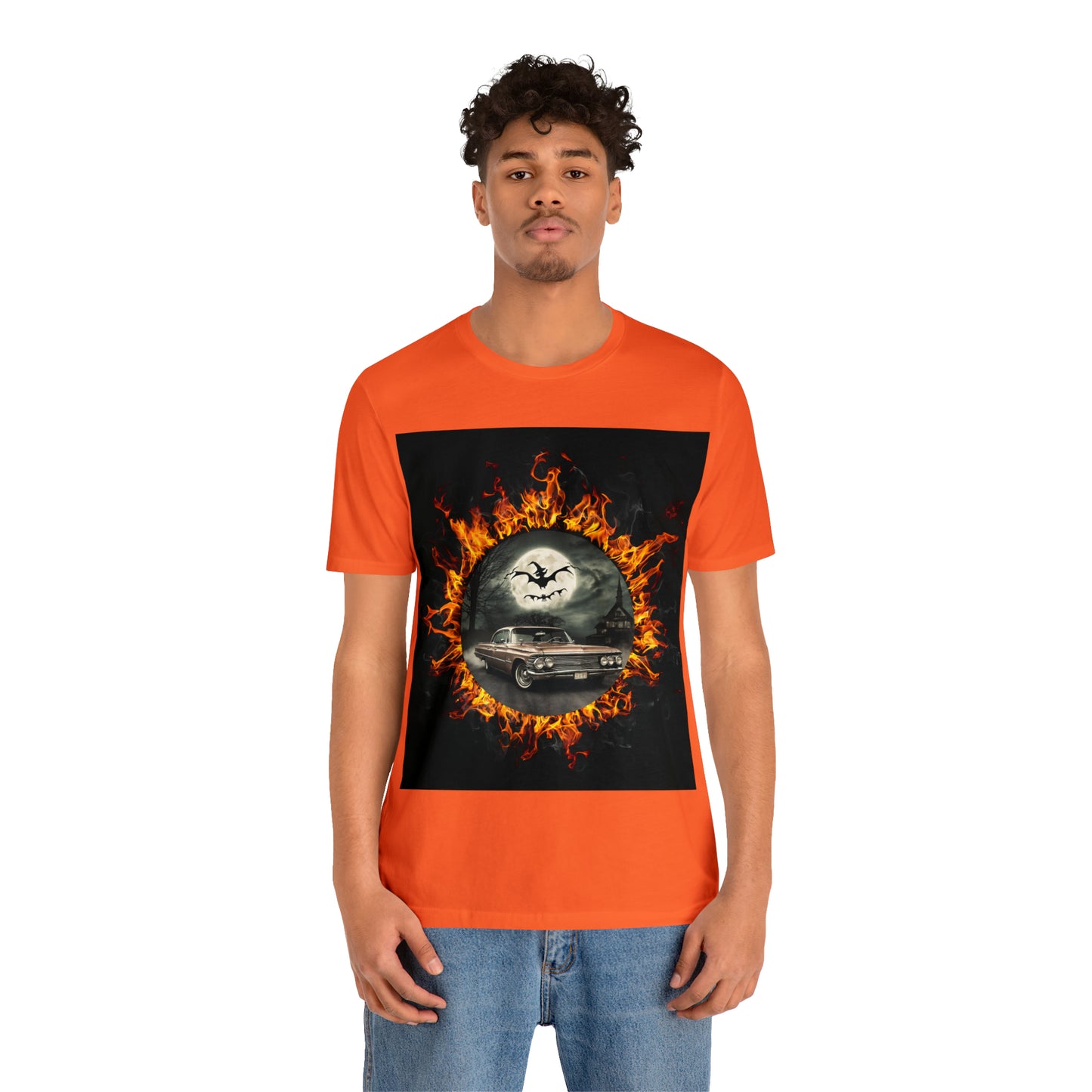 Halloween Style Unisex Jersey Short-Sleeve Tee