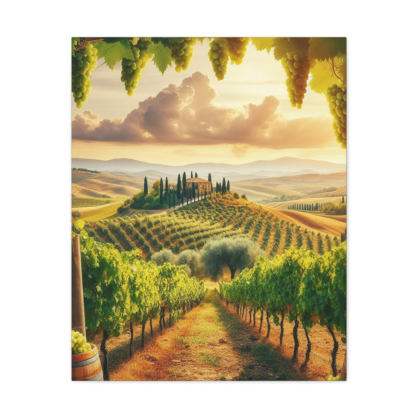 Tuscany Views Canvas: Capture the Beauty of Italy (Unique Wall Art)