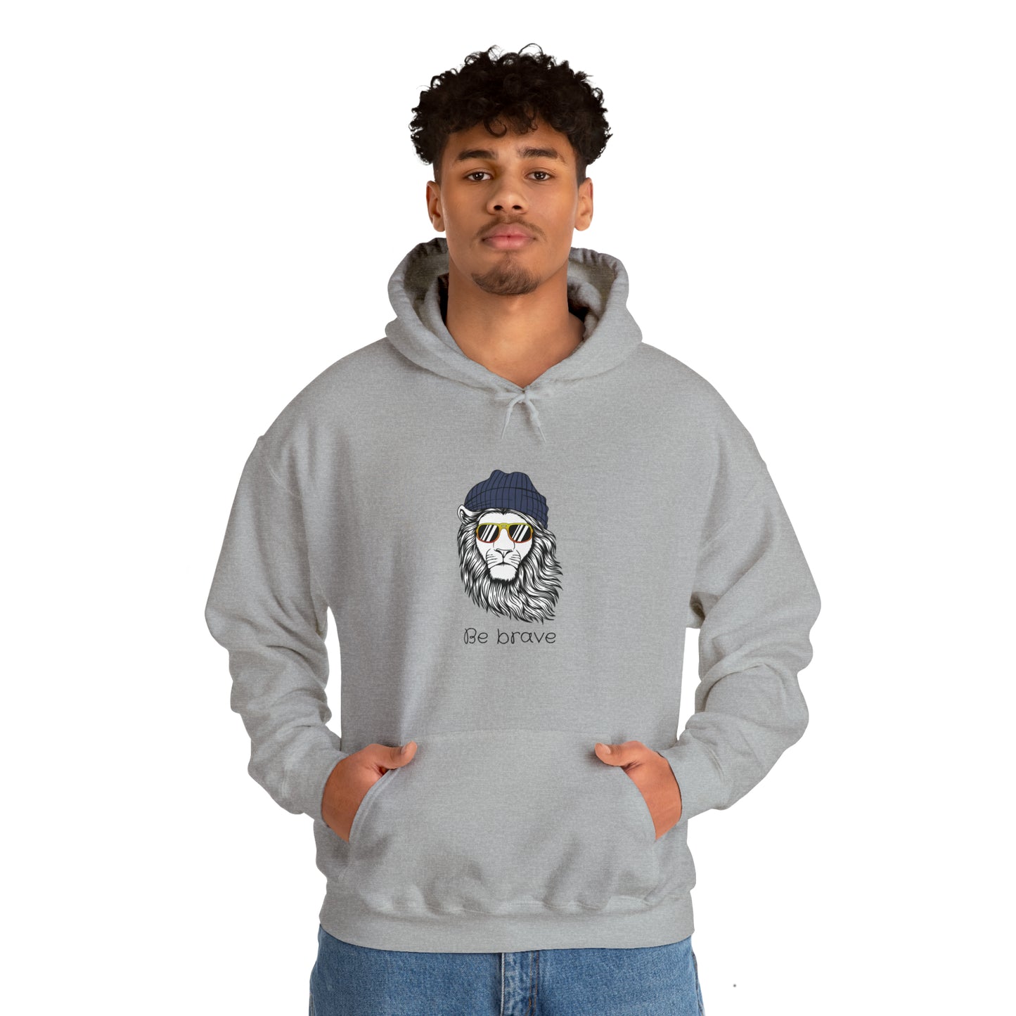 Be Brave Unisex Heavy Blend™ Hooded Sweatshirt