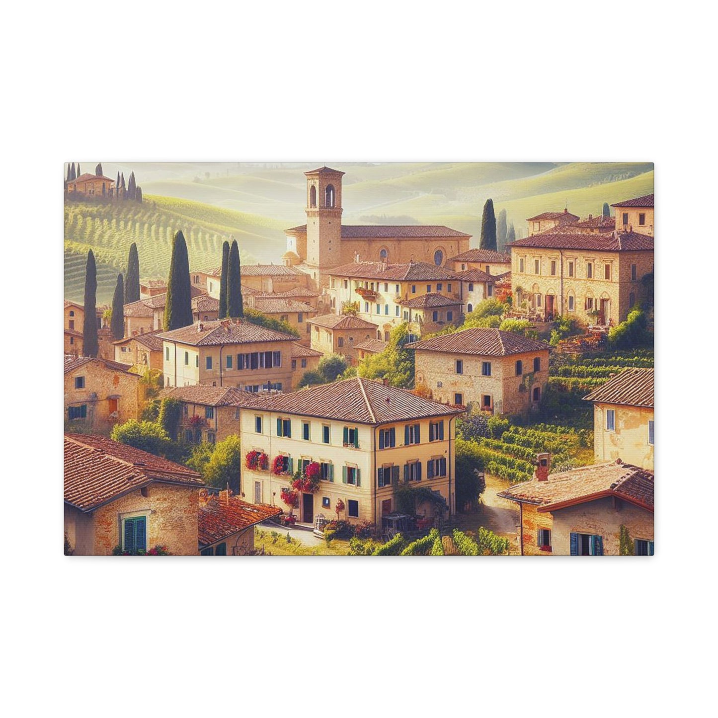 Tuscany Views Canvas: Capture the Beauty of Italy (Unique Wall Art)