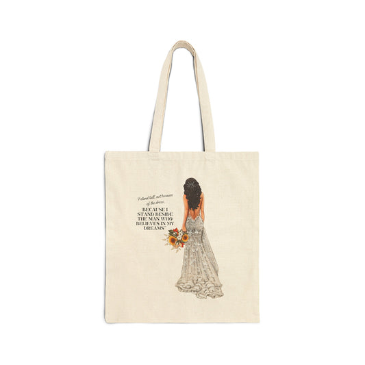 Bride Cotton Canvas Tote Bag